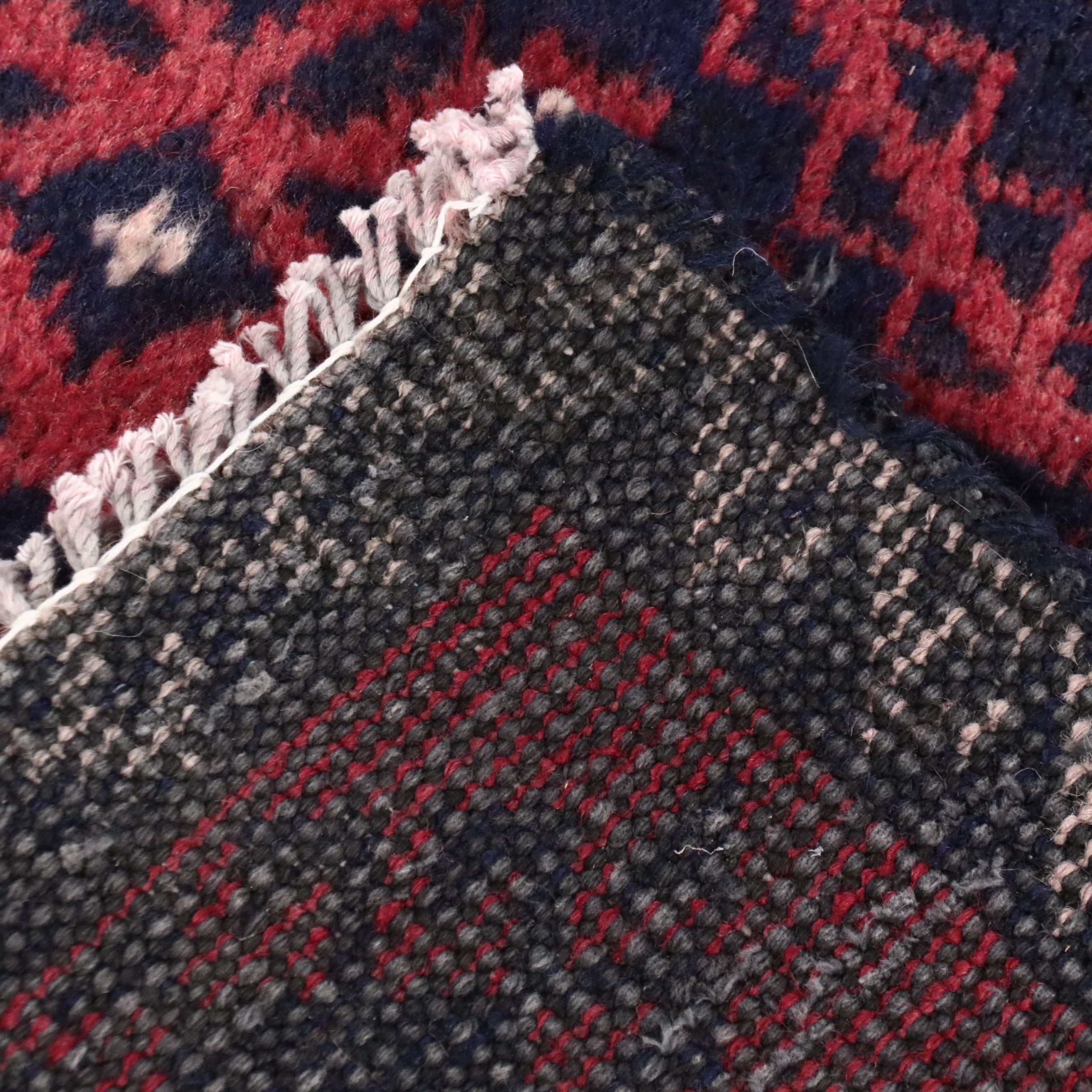 3'6 x 9' Hand-Knotted Afghan Baluch Carpet Runner Long Rug