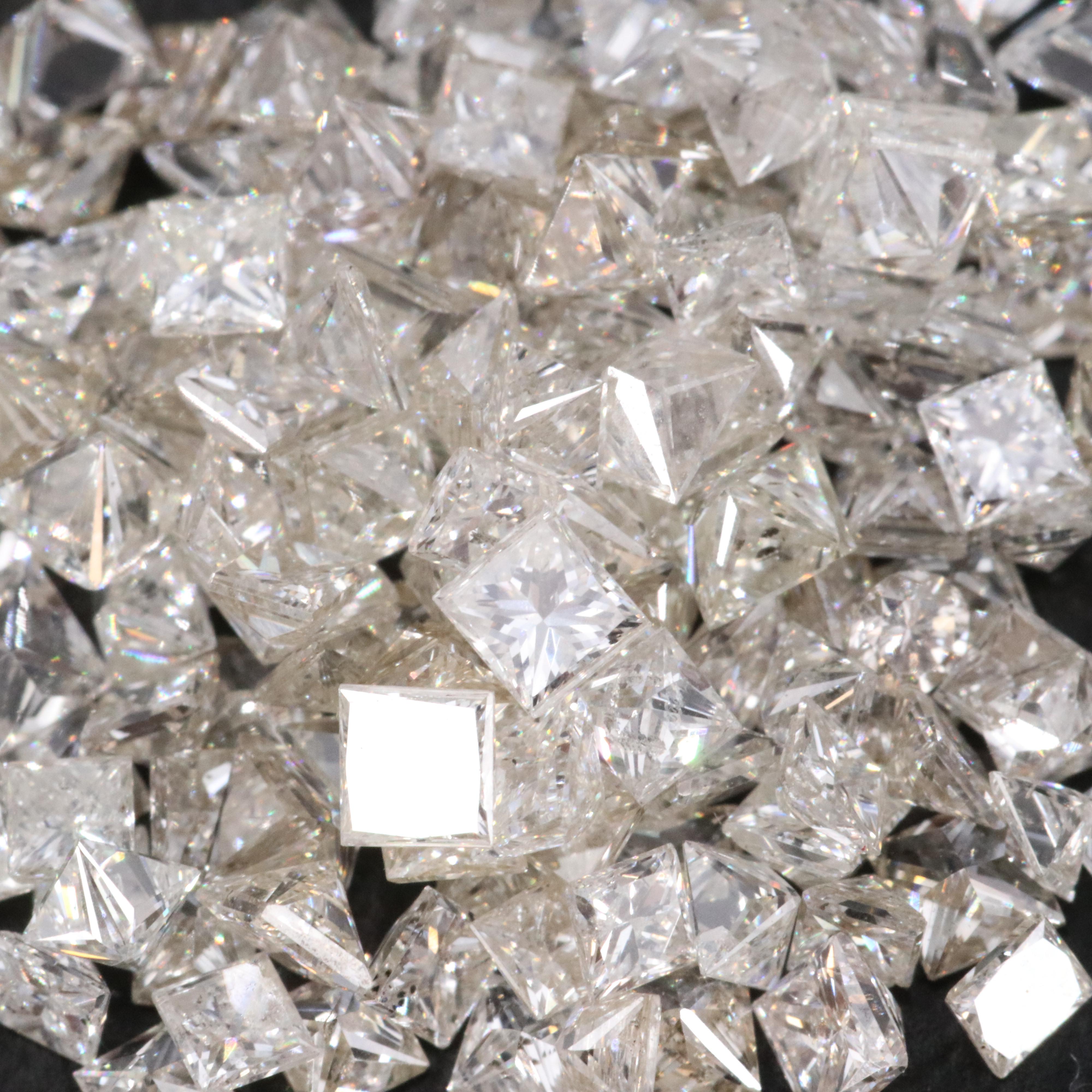 Loose 6.84 CTW Diamond Lot