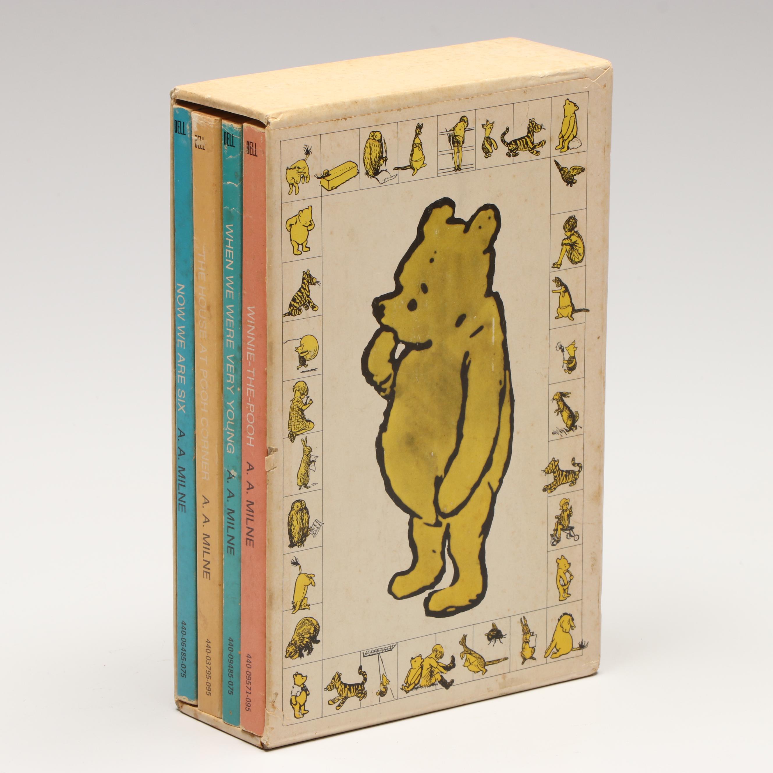 "A Treasury of Winnie-the-Pooh" Box Set by A. A. Milne, 1971