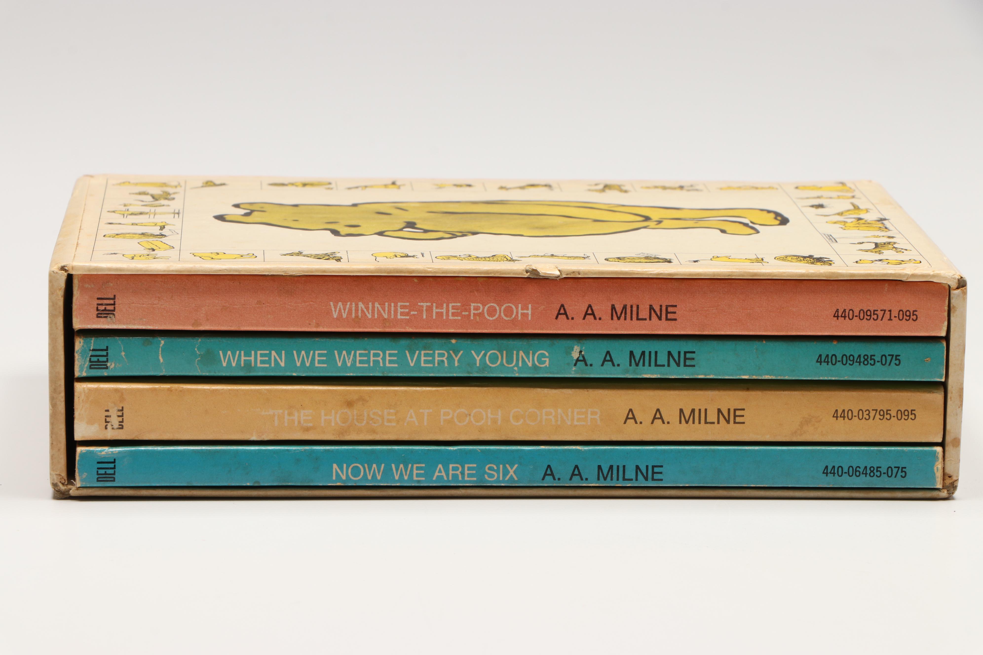 "A Treasury of Winnie-the-Pooh" Box Set by A. A. Milne, 1971