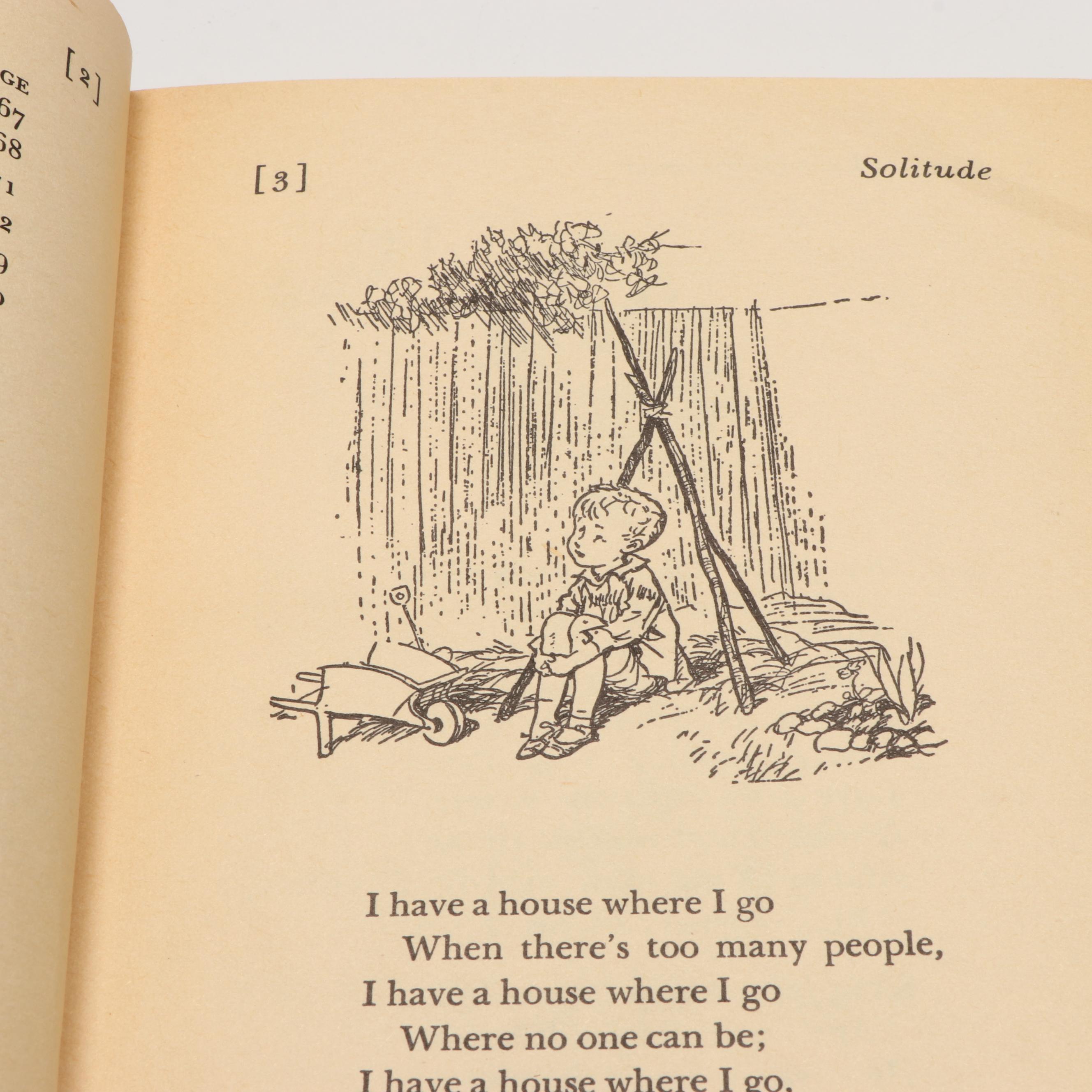 "A Treasury of Winnie-the-Pooh" Box Set by A. A. Milne, 1971