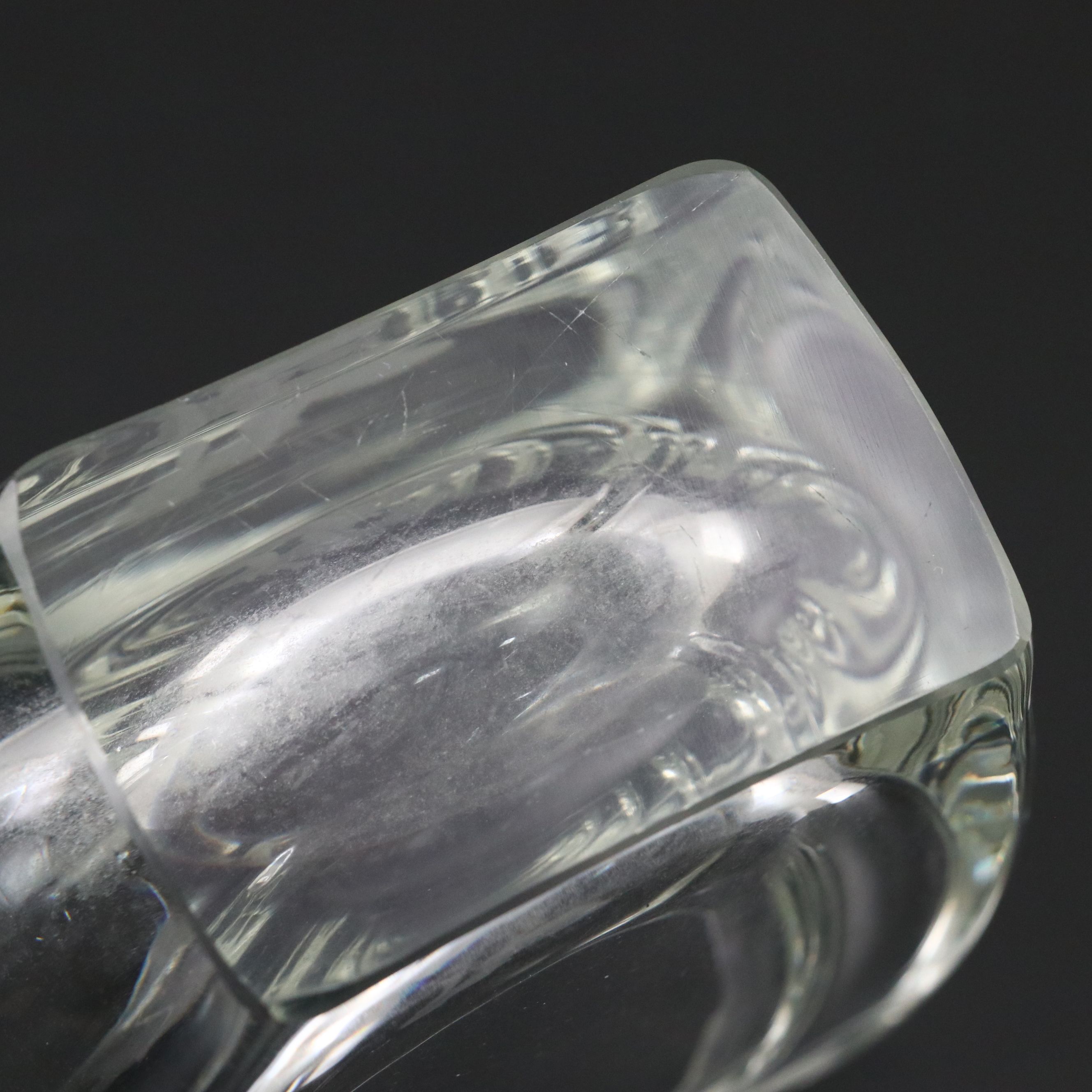 Kosta Swedish Squirrel Vase with Kjellander Attributed Mid-Century Vase