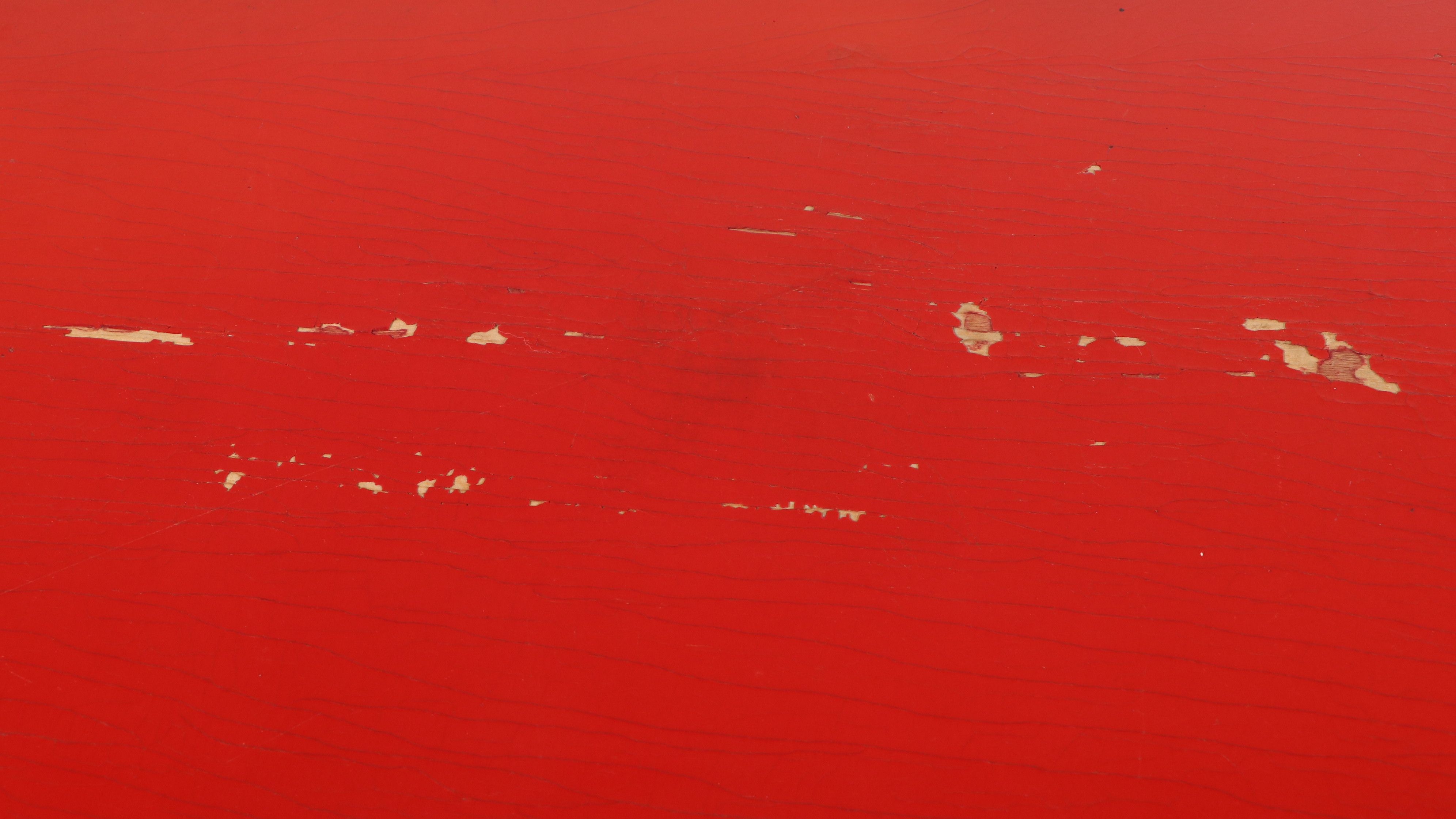 Chinese Red Lacquered Carved Wood Altar Table