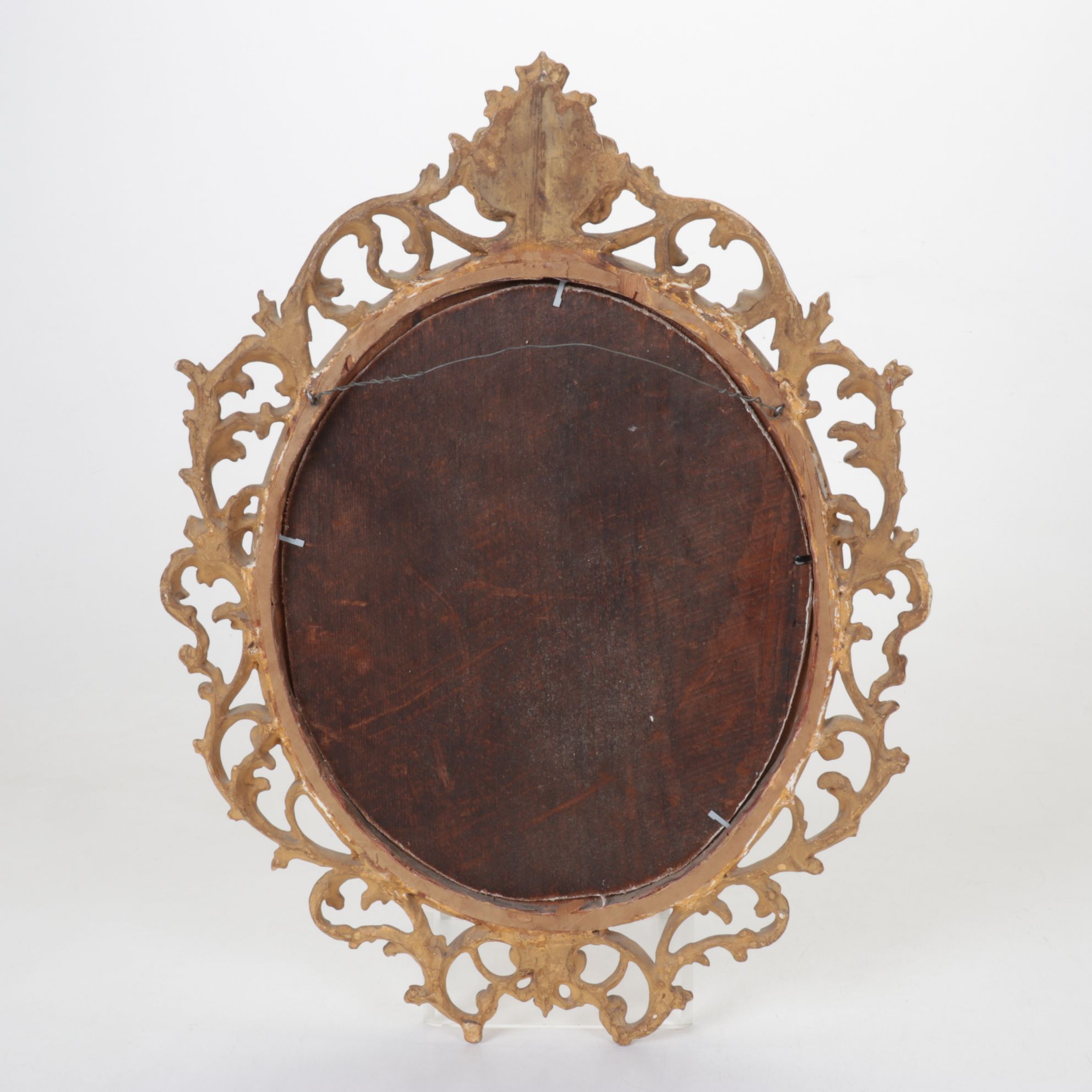 Portrait Oil Painting of Figure Wearing Wreath, Mid to Late 16th Century