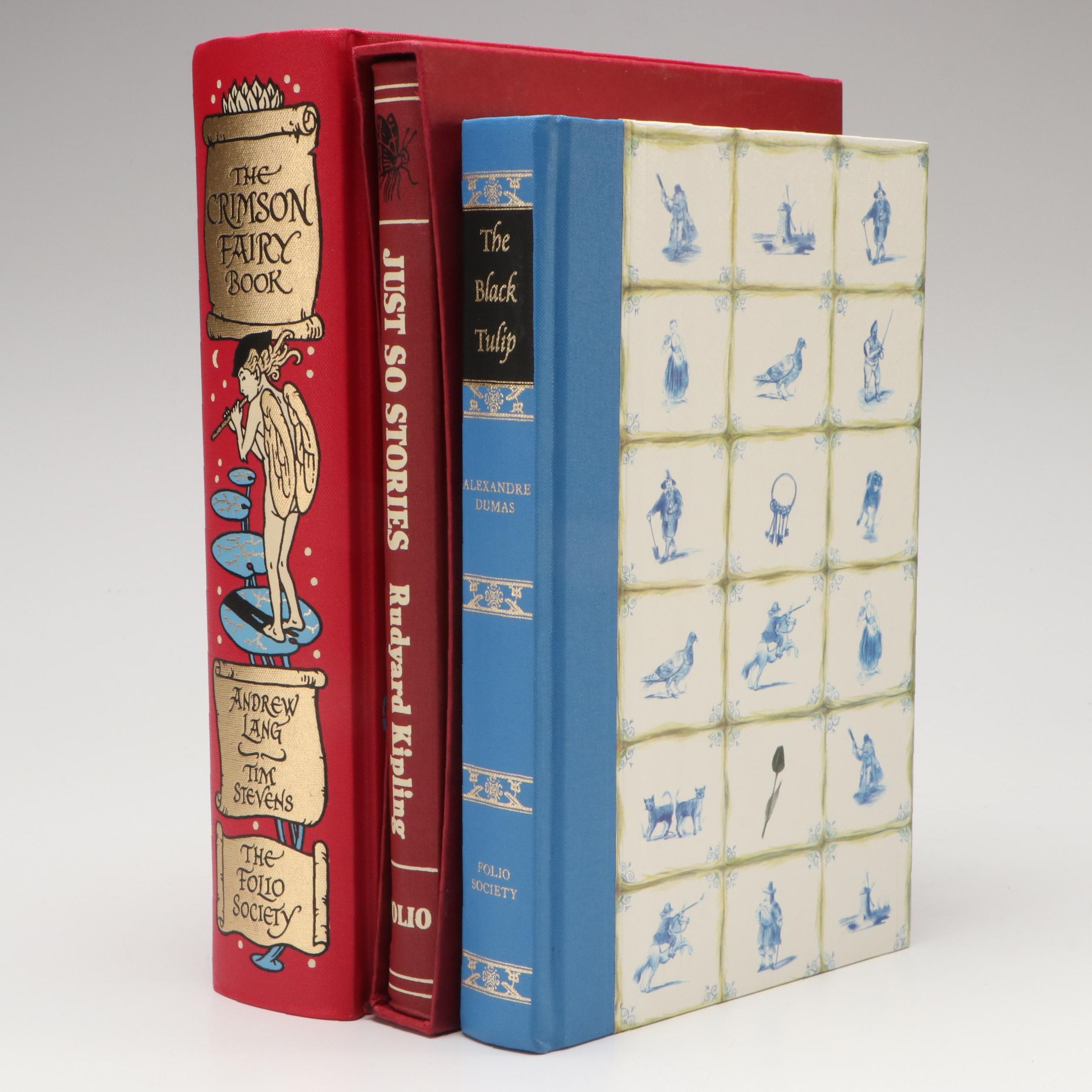 Folio Society "The Crimson Fairy Book" Edited by Andrew Lang and More Books