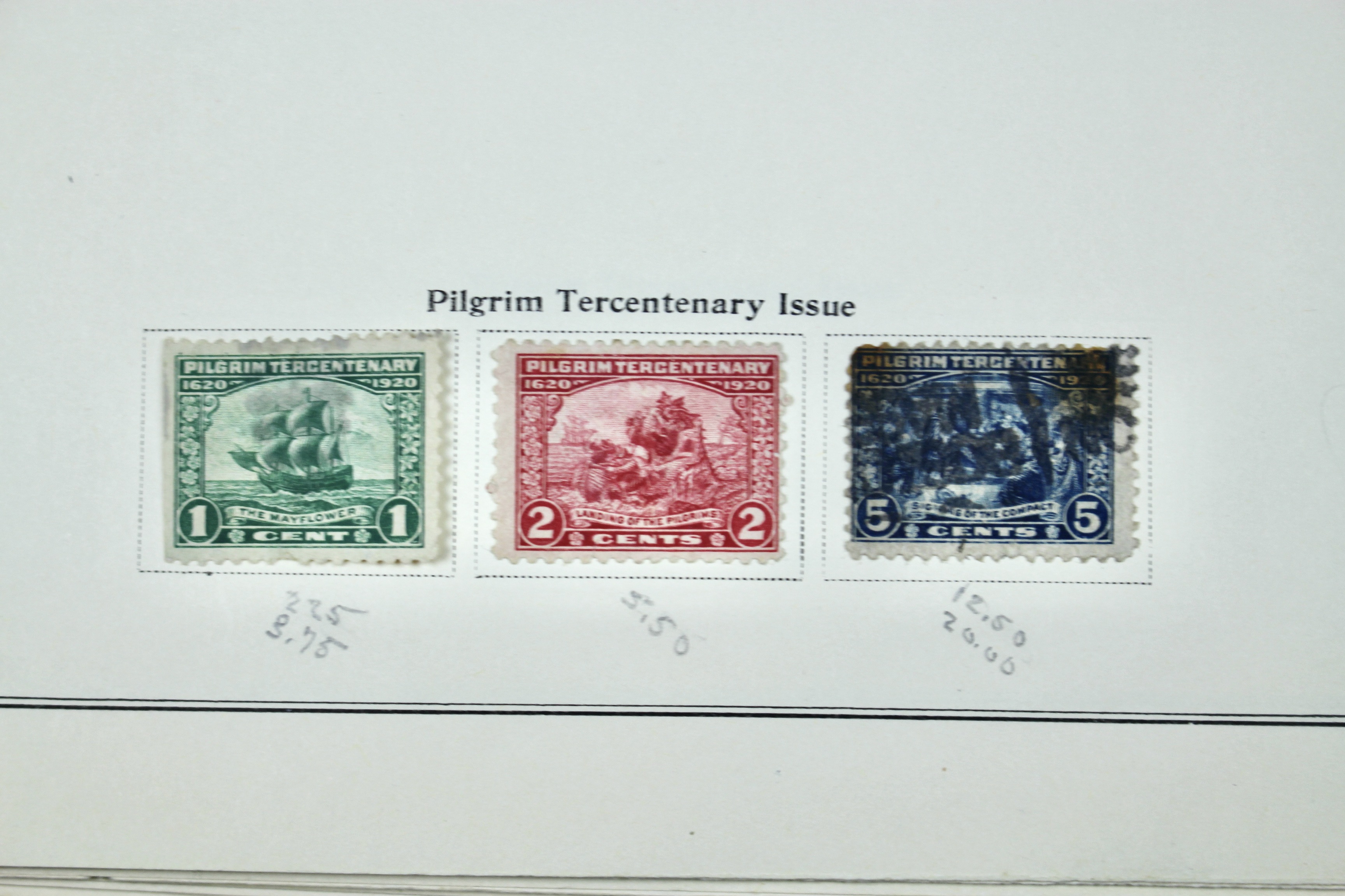 Old U.S. Postage Stamp  Collection, 1861 to 1940