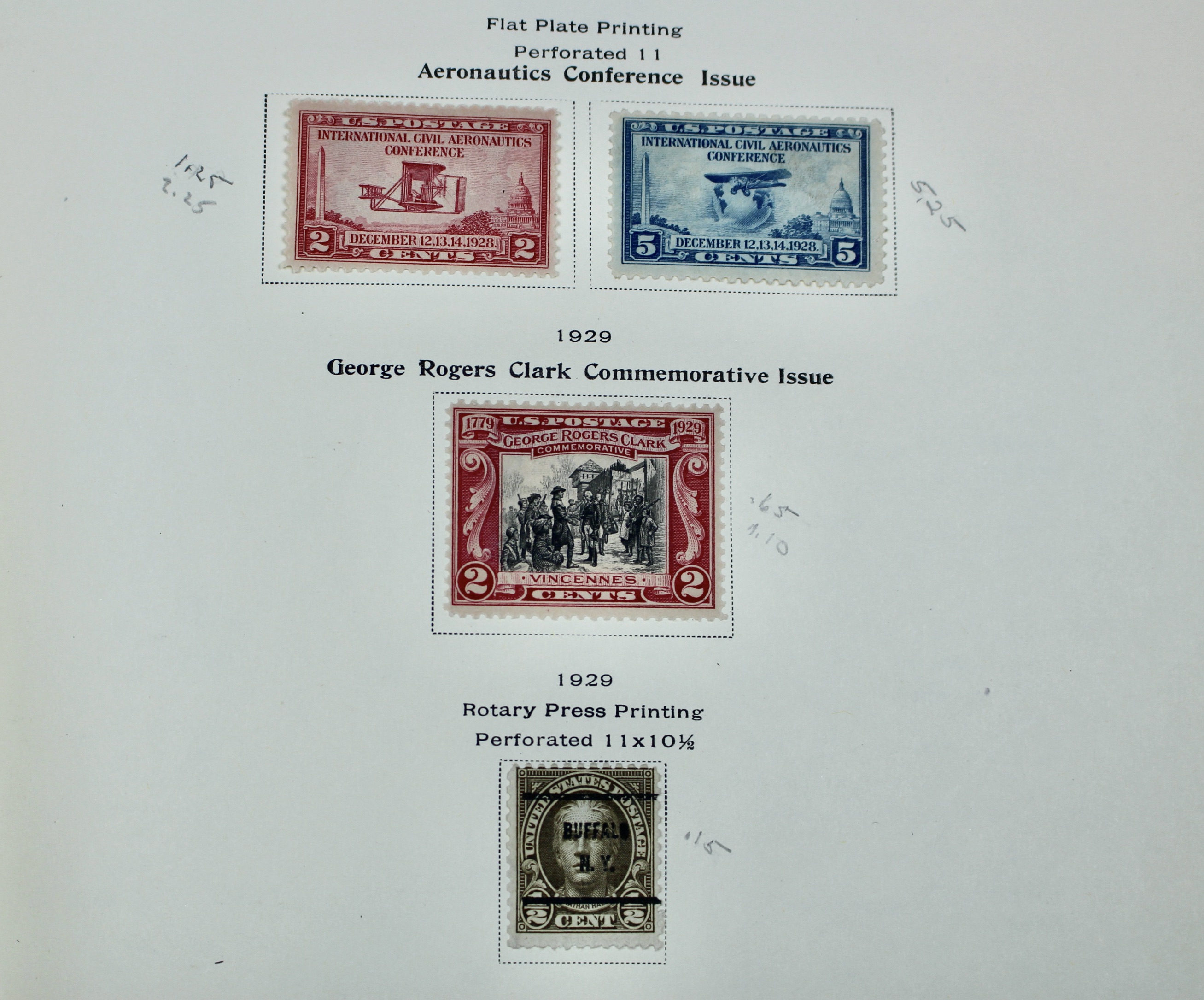 Old U.S. Postage Stamp  Collection, 1861 to 1940