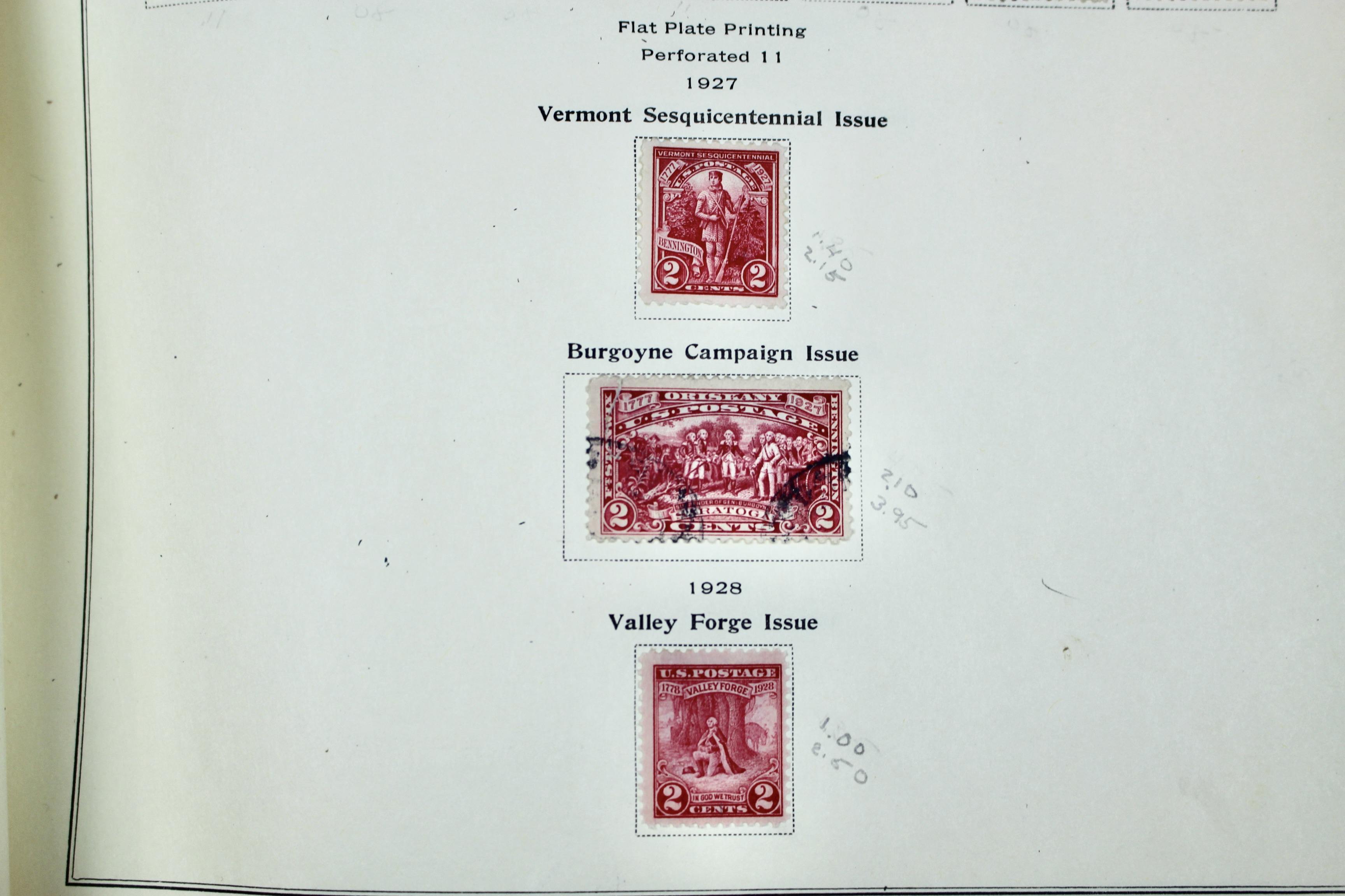 Old U.S. Postage Stamp  Collection, 1861 to 1940