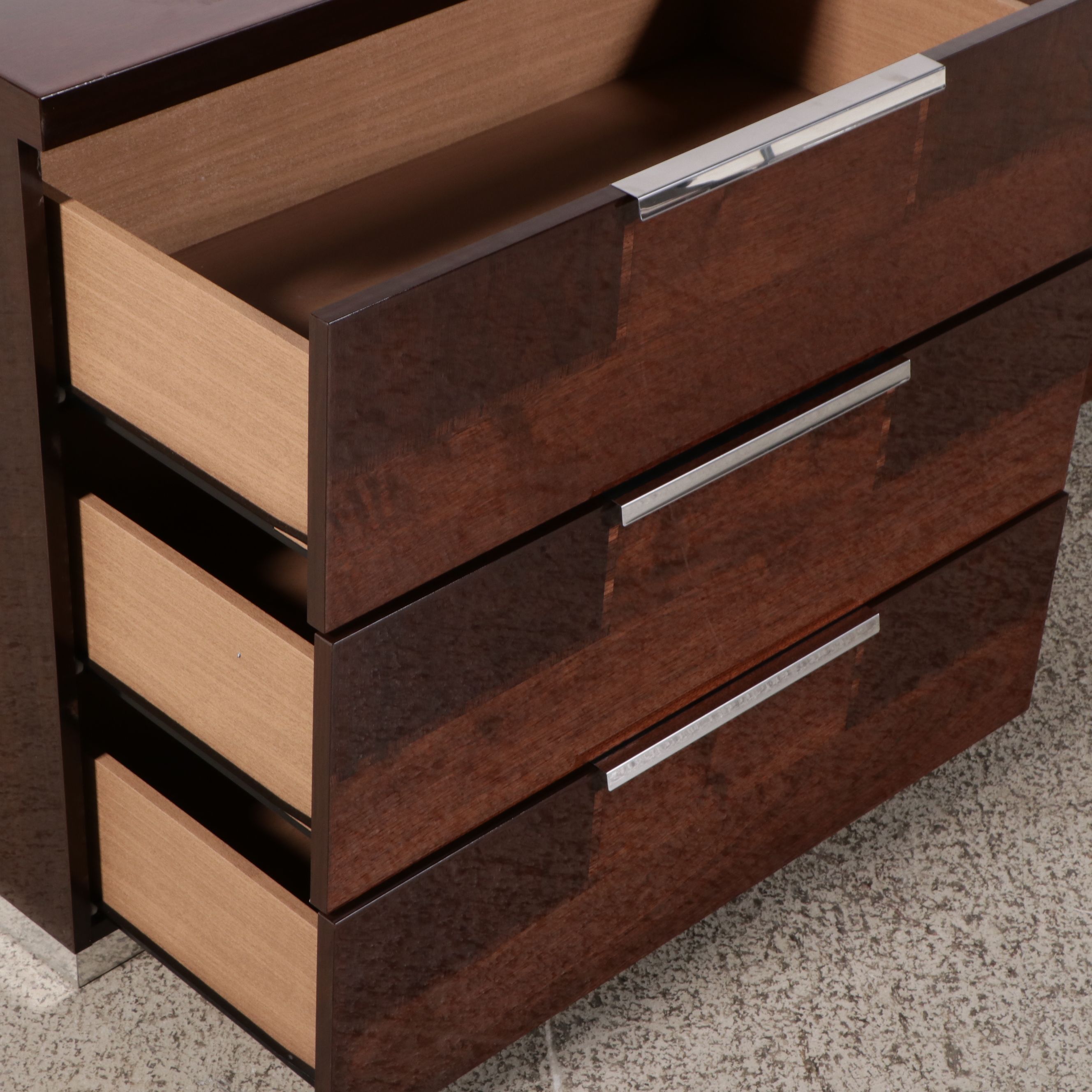 Alf DaFre Italian Modern Style Wooden Chest of Drawers