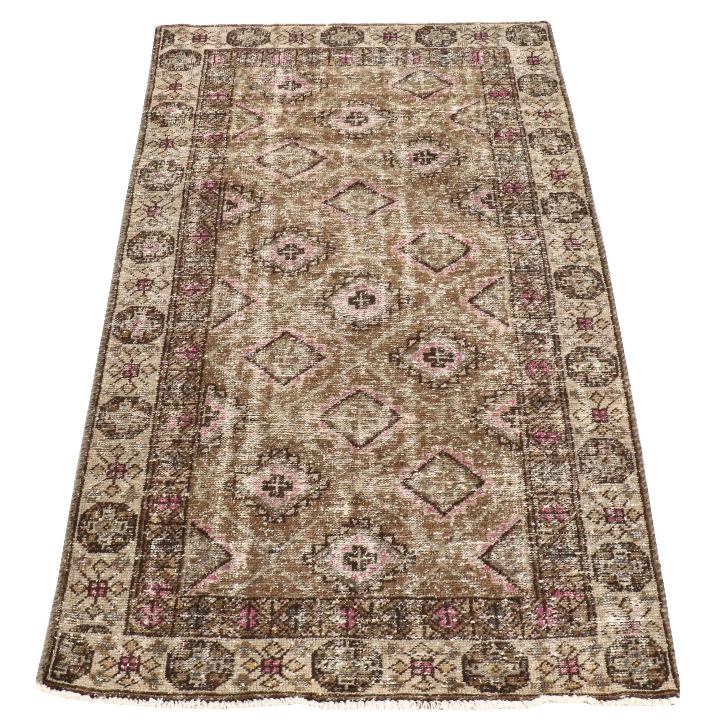 3'6 x 6'5 Hand-Knotted Persian Yalameh Area Rug
