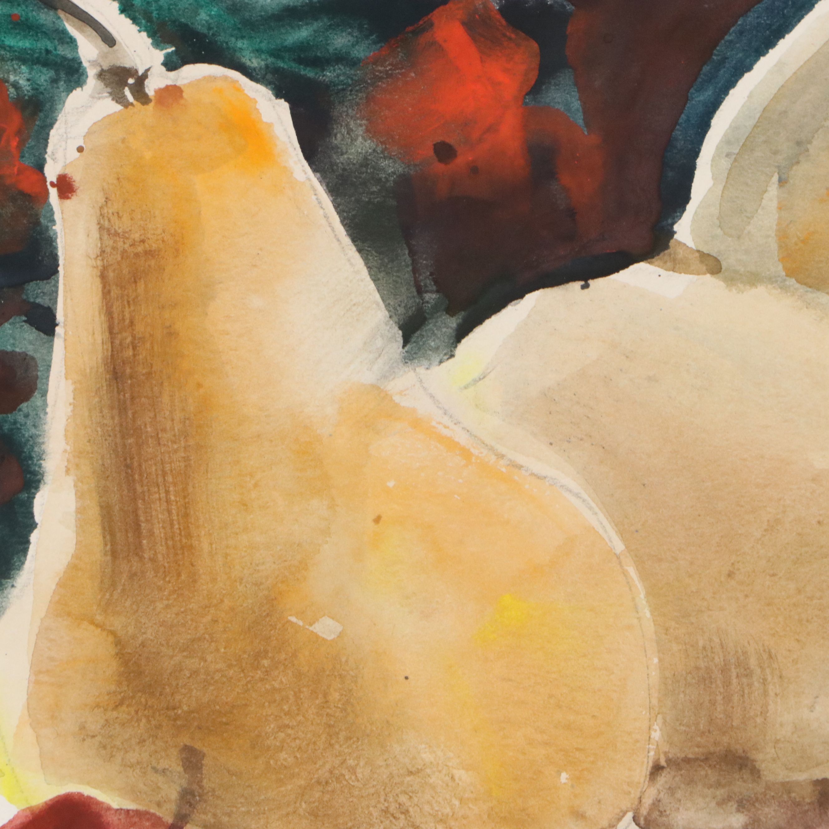 Jack Meanwell Watercolor Painting, Circa 1997