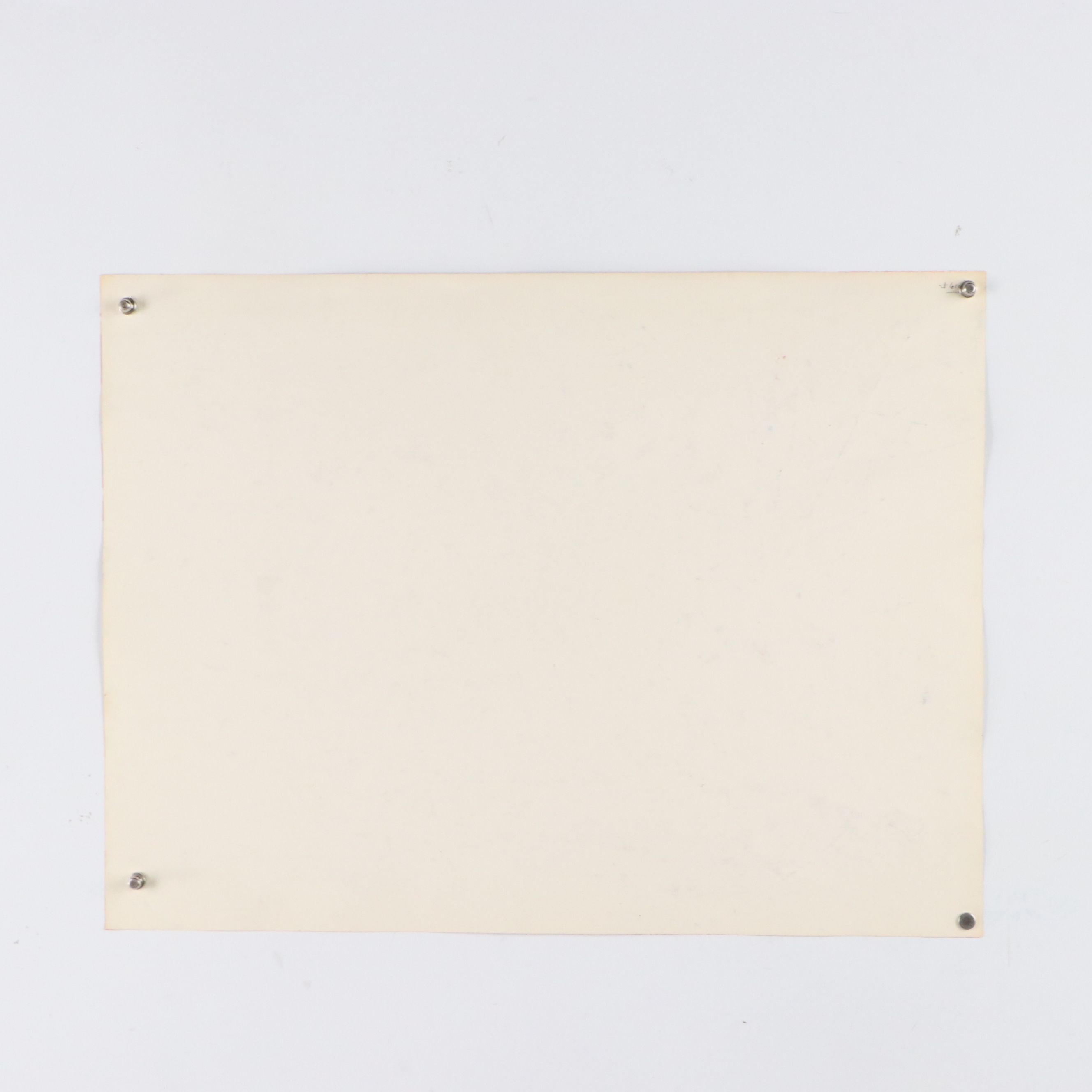 Jack Meanwell Watercolor Painting, Circa 1997