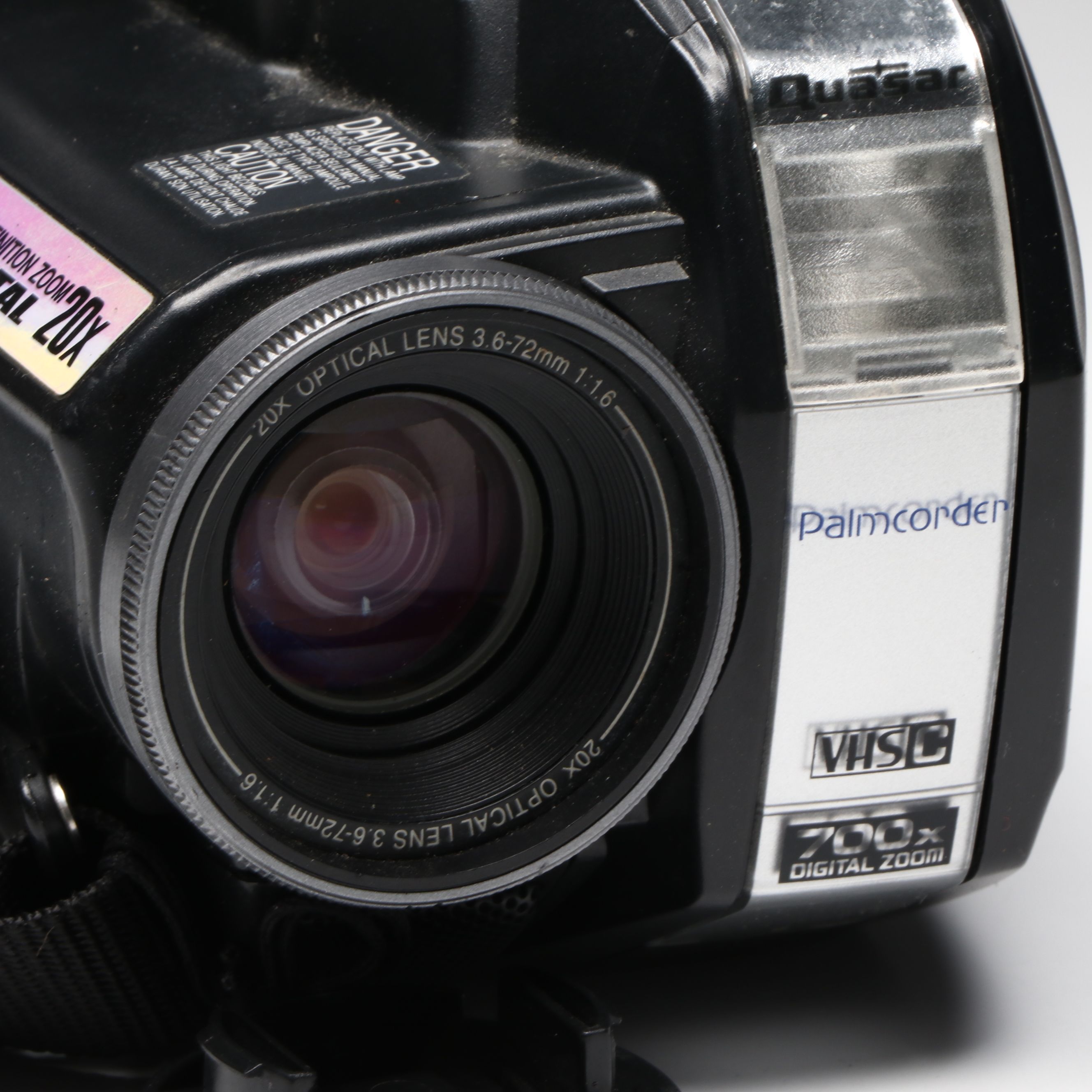 Quasar VM-D52 Camcorder with Sakar Cordless Video Light and More Accessories