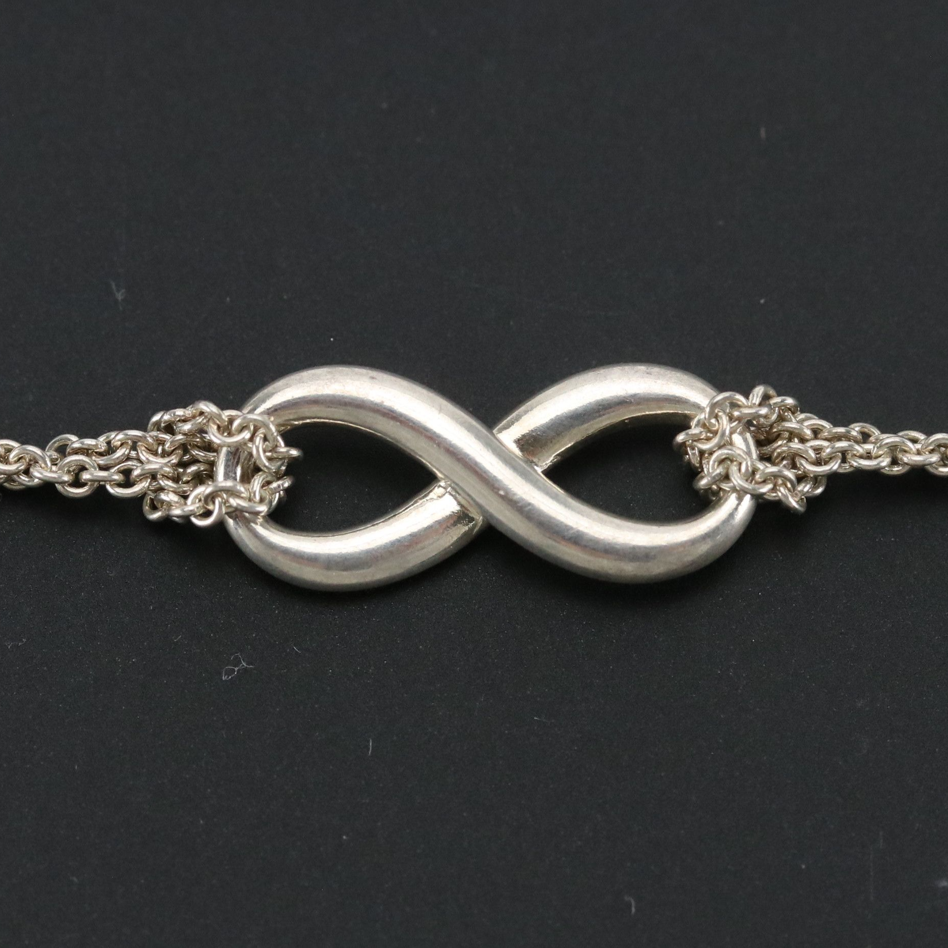 Tiffany & Co. Sterling Infinity Necklace