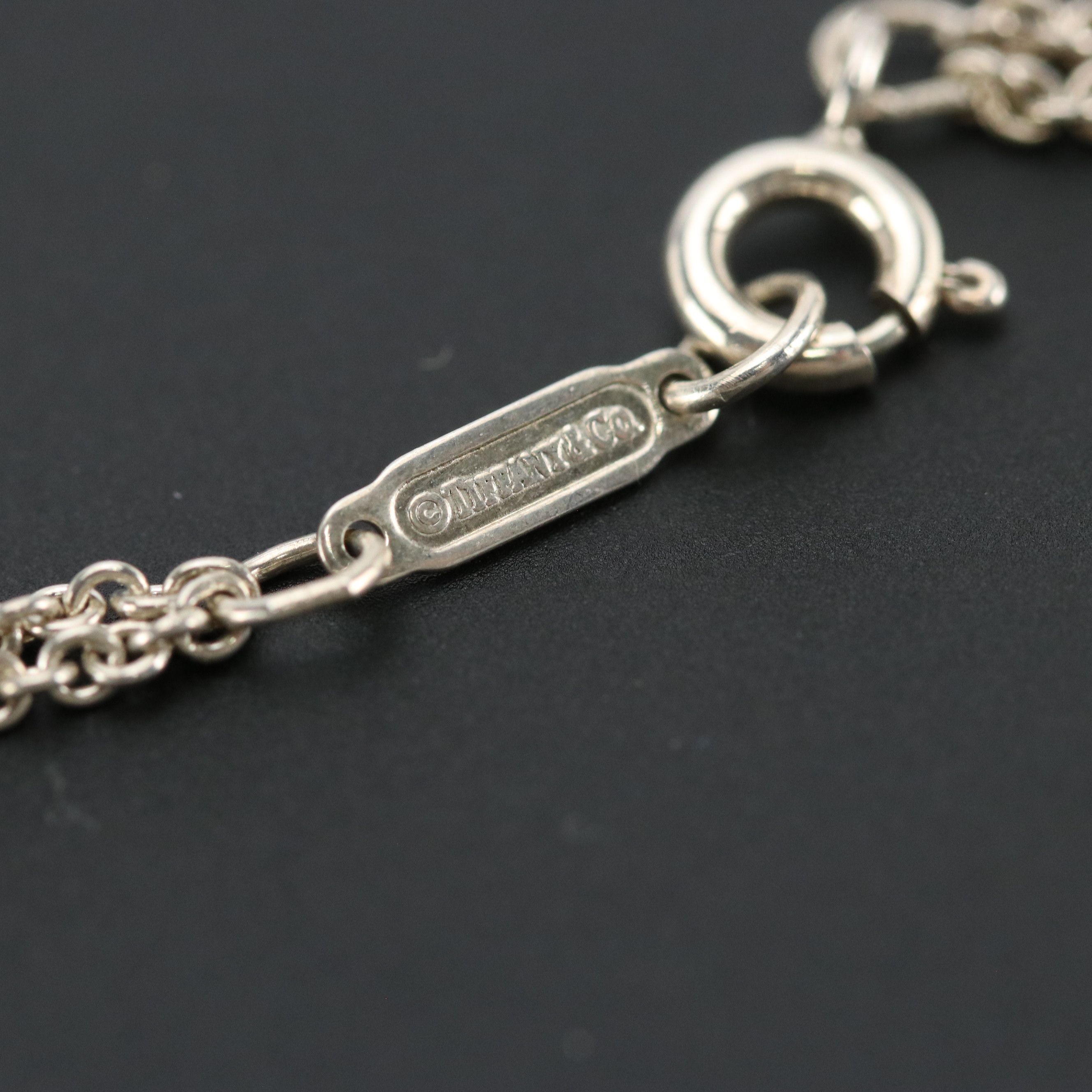 Tiffany & Co. Sterling Infinity Necklace