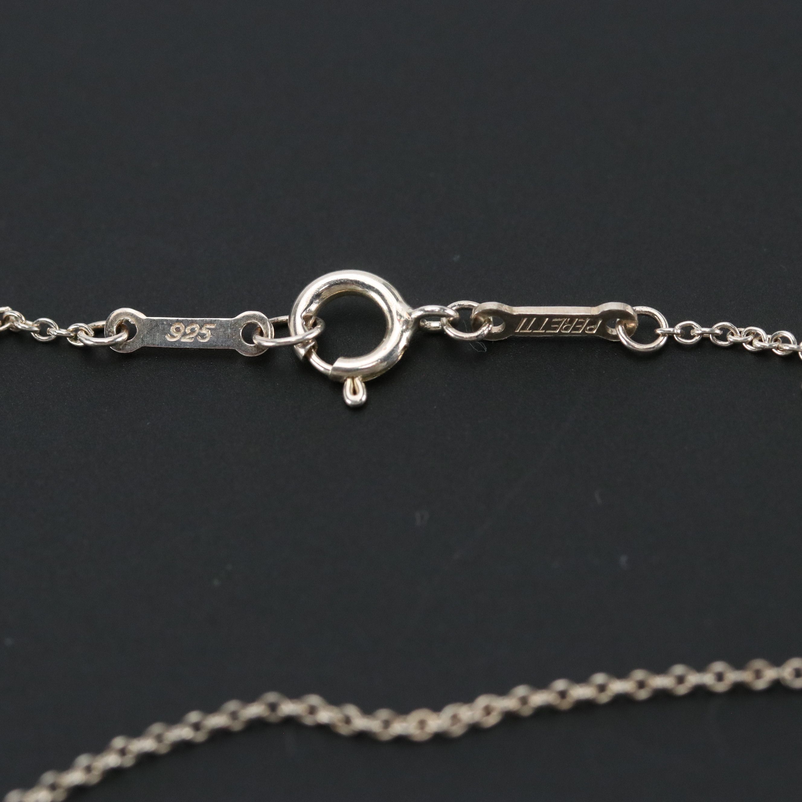 Elsa Peretti for Tiffany & Co. Sterling Silver Eternal Circle Pendant Necklace