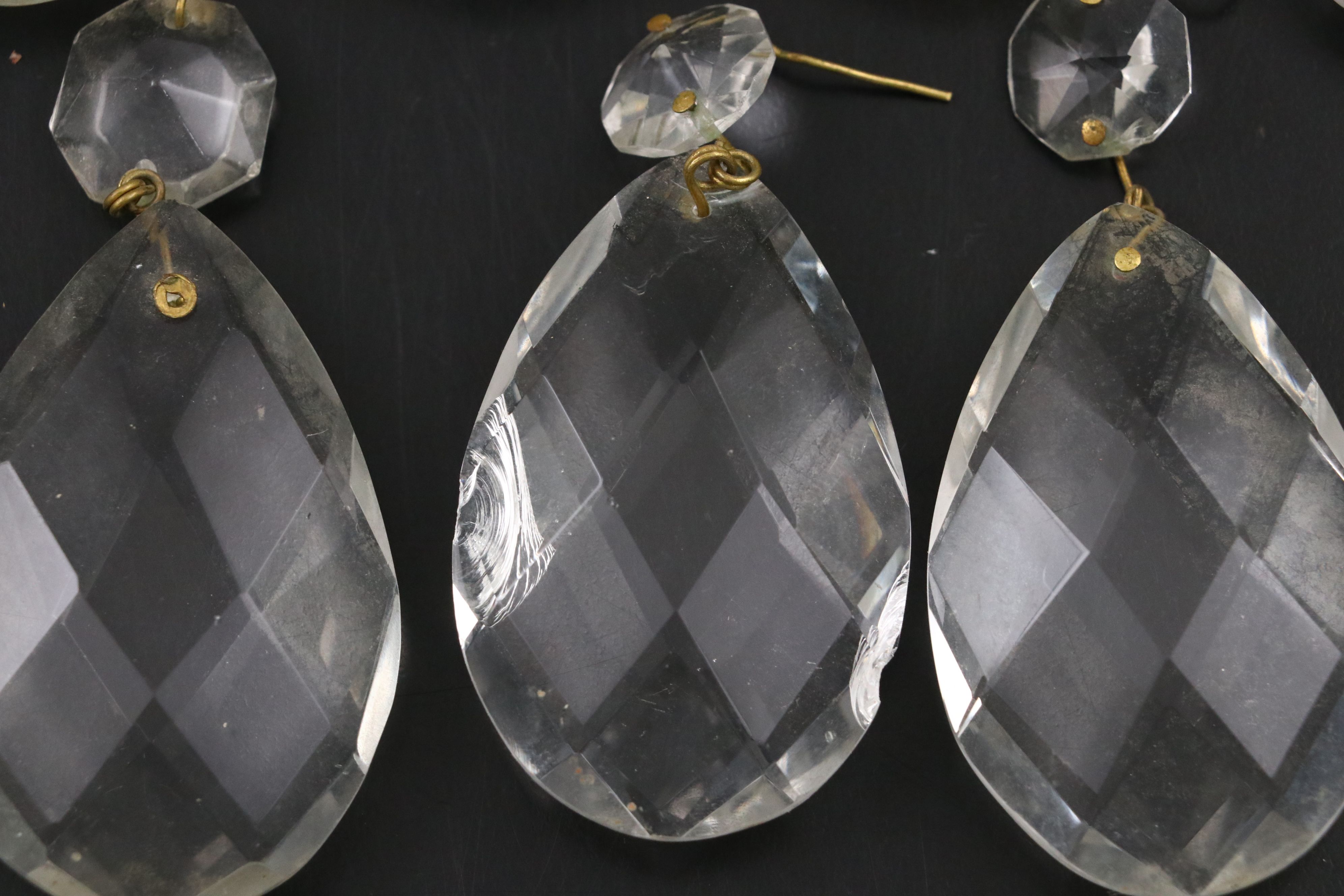 Pair of Empire Style Lacquered Brass Candlestick Wall Sconces