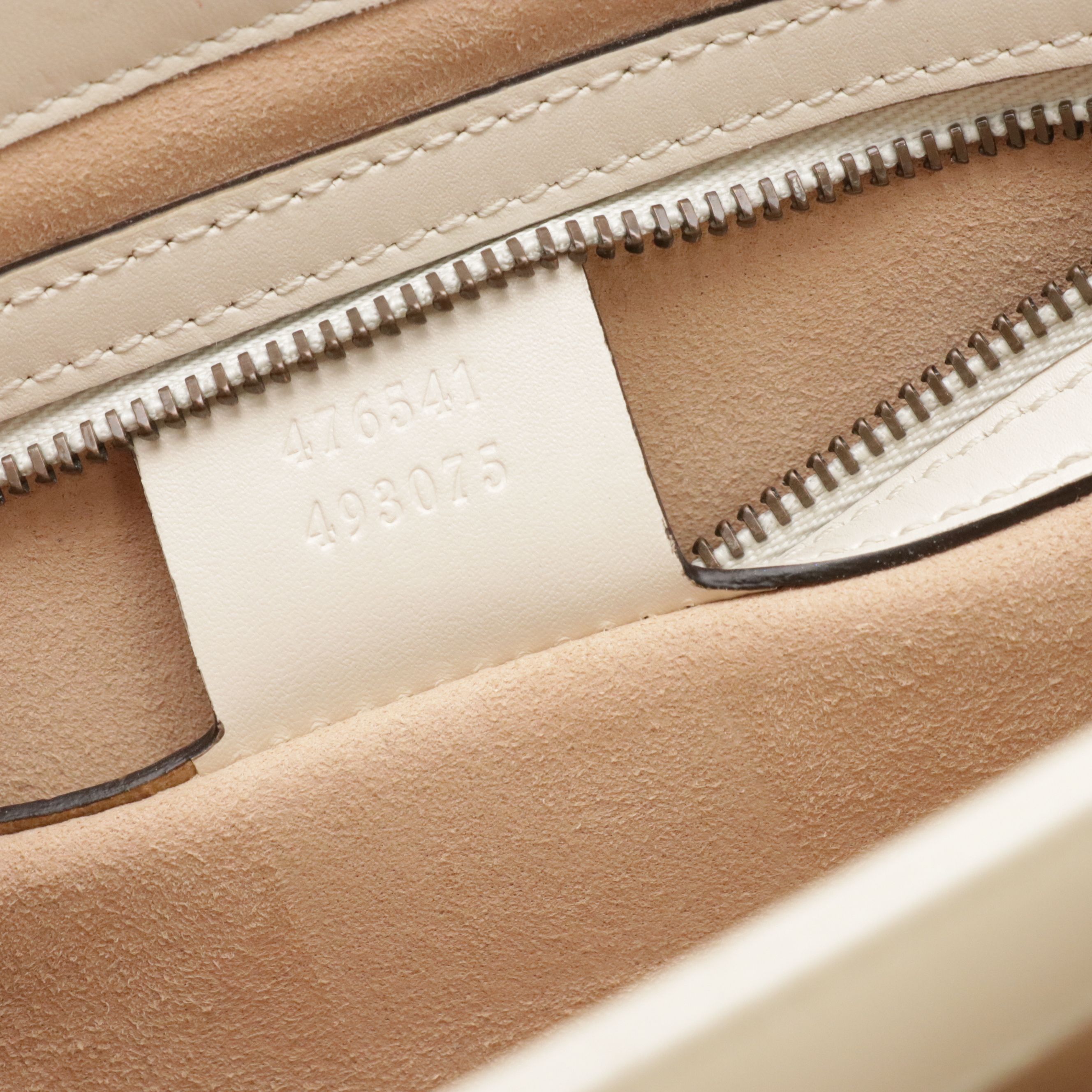 Gucci Queen Margaret Two-Way Satchel in White Smooth Leather