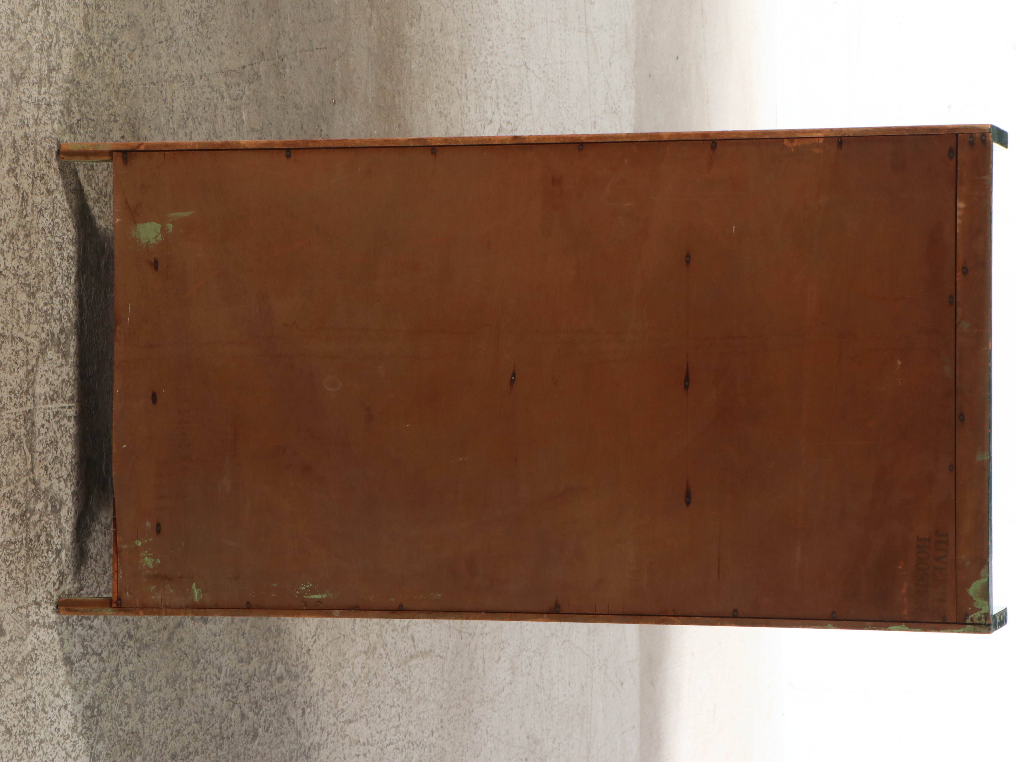 Hoosier Paint Decorated Wood and Enamel Play Kitchen Cabinets