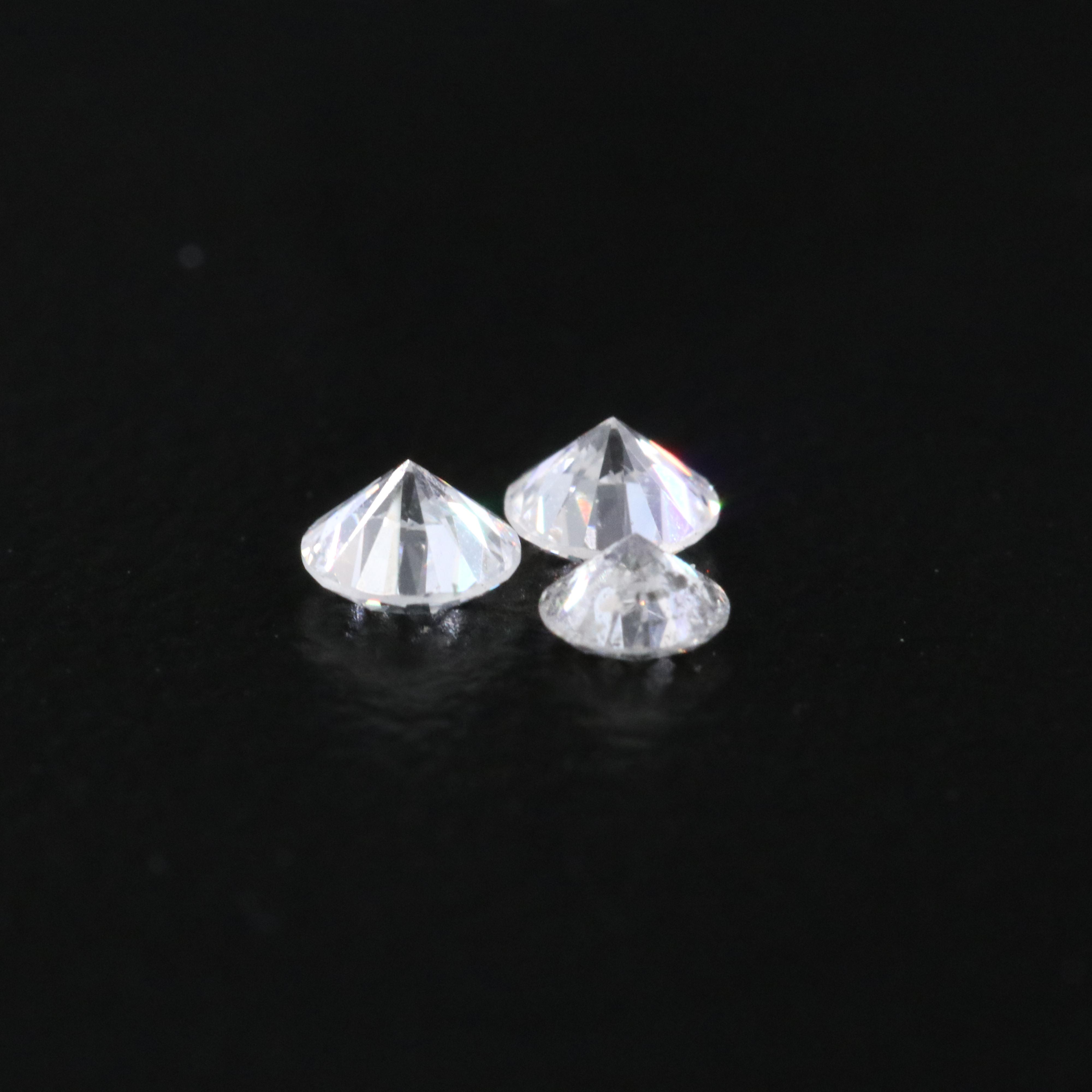 Loose 2.69 CTW Lab Grown Diamonds