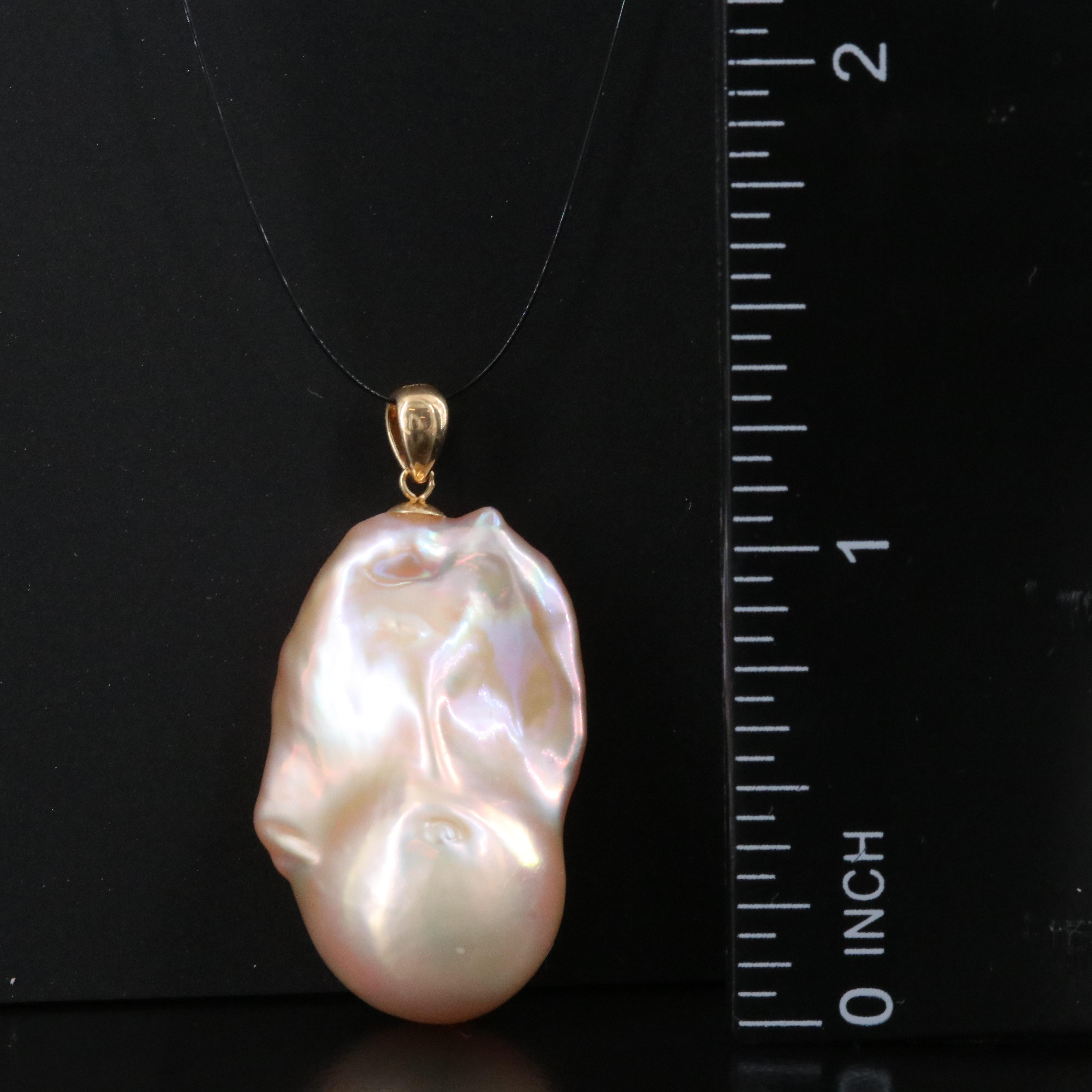 18K Pearl Pendant