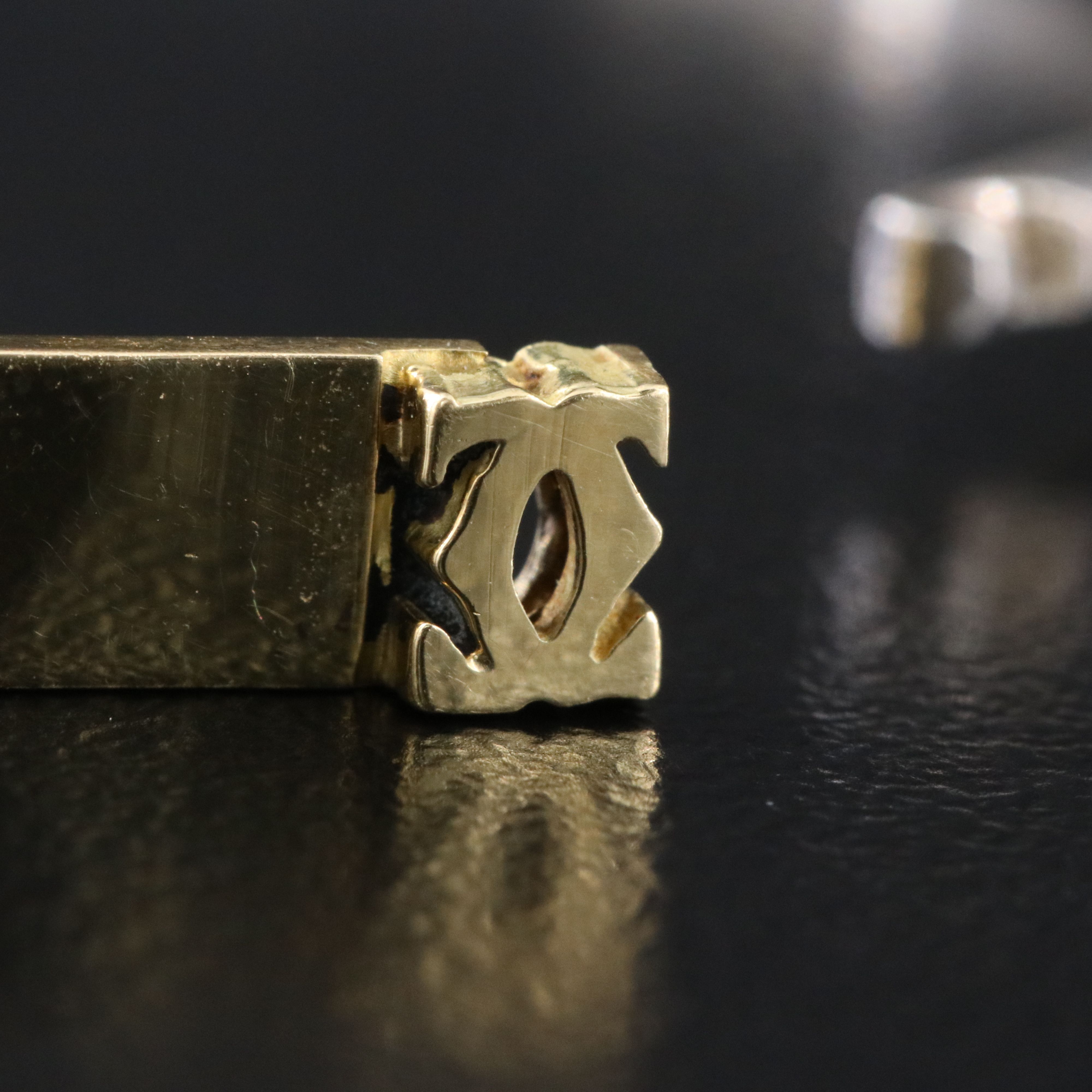 Cartier C de Cartier Sterling and 18K Hook Bracelet