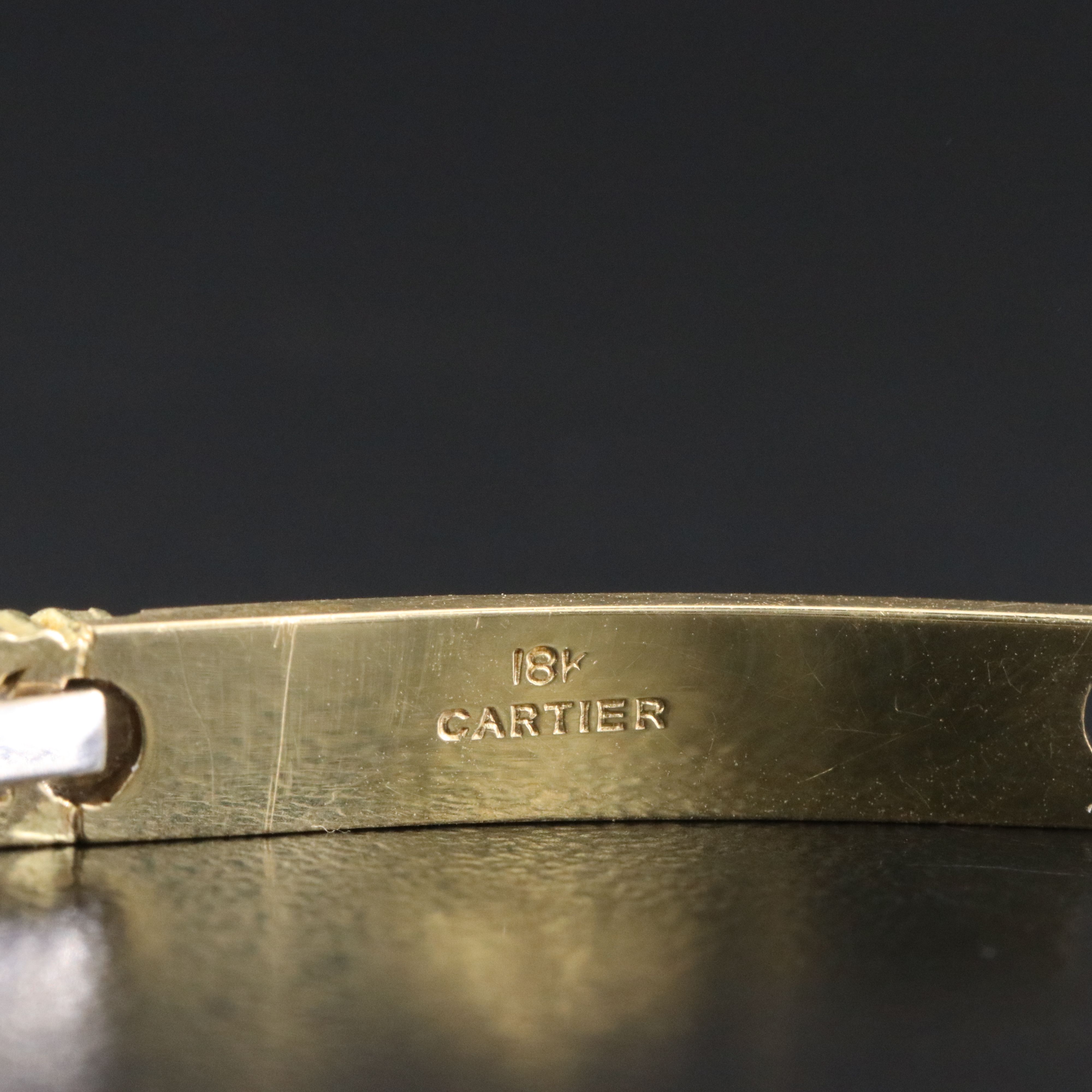 Cartier C de Cartier Sterling and 18K Hook Bracelet