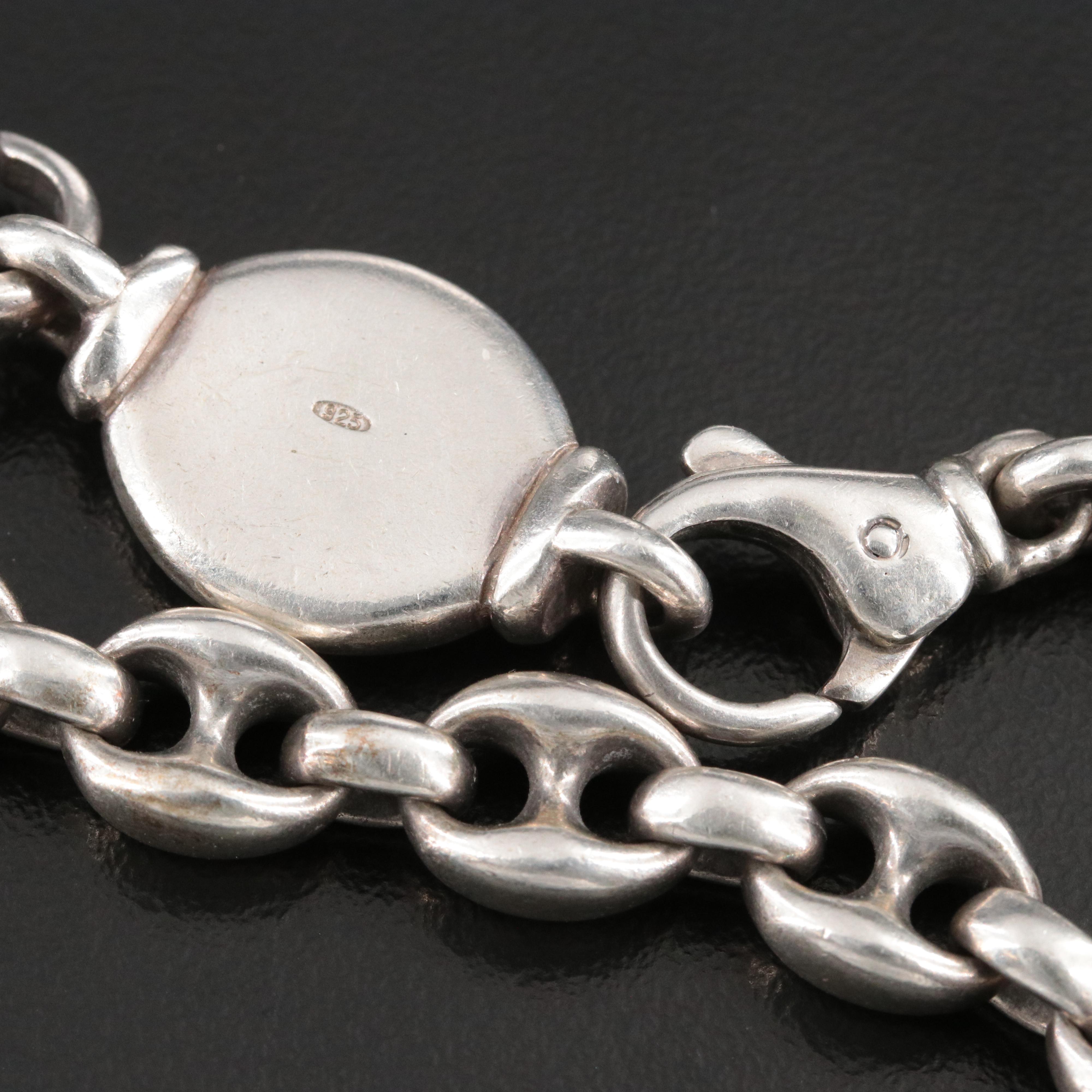 Gucci Sterling Marina Link Bracelet