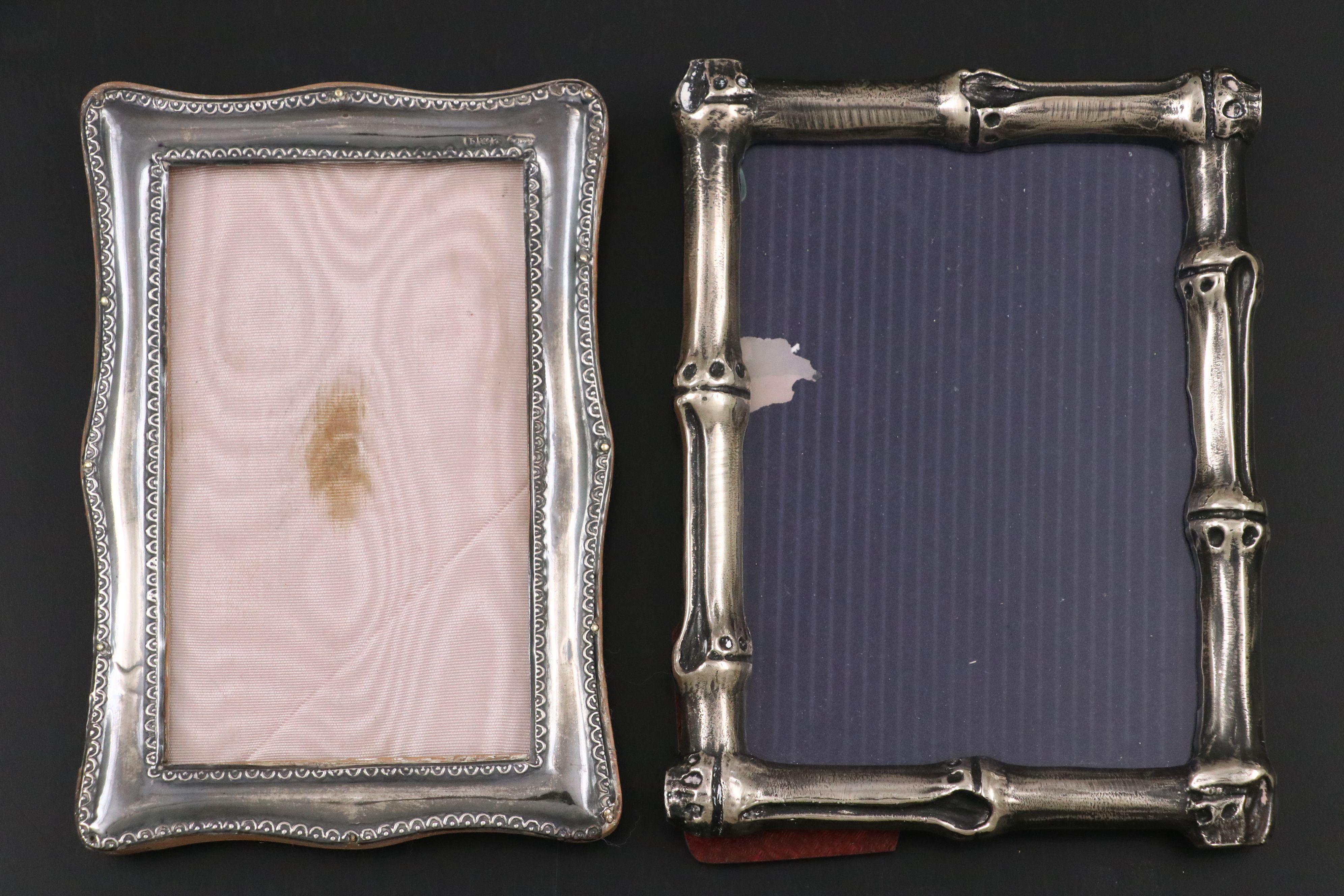 Henry Williamson English Sterling with Cast Metal and Other Picture Frames