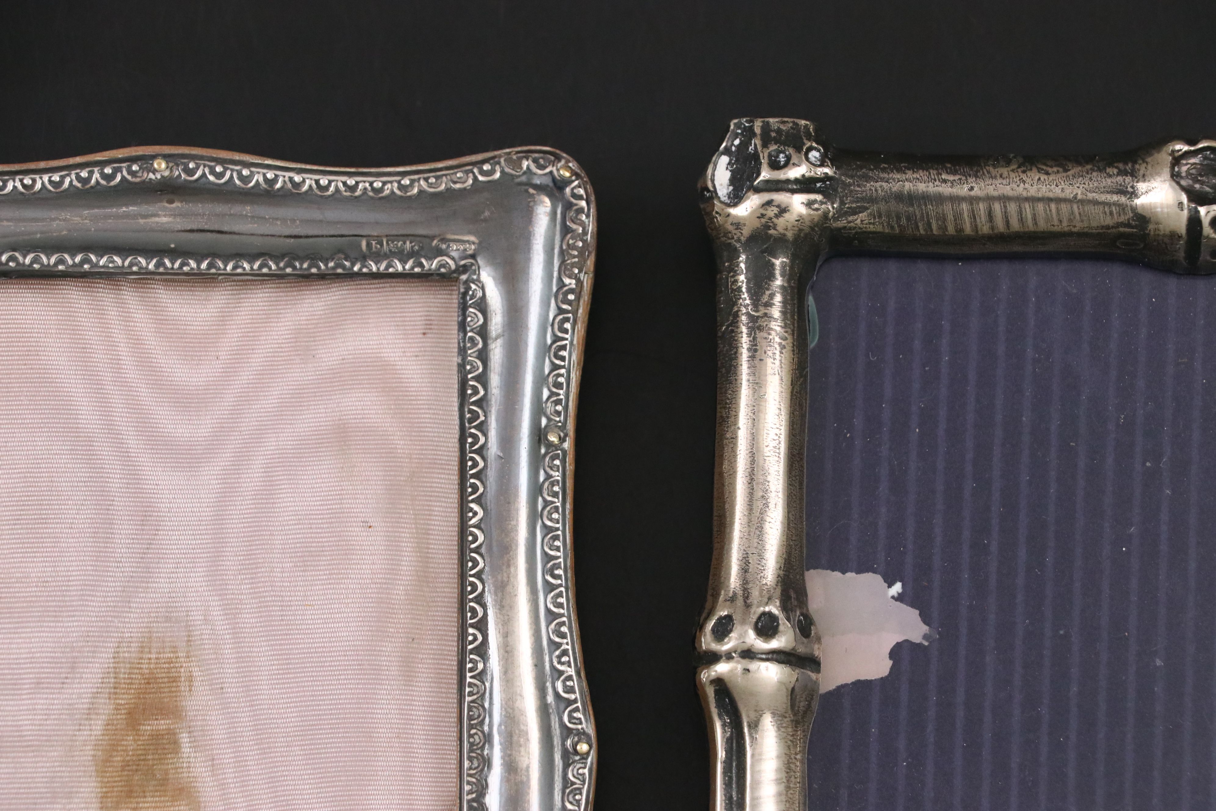 Henry Williamson English Sterling with Cast Metal and Other Picture Frames