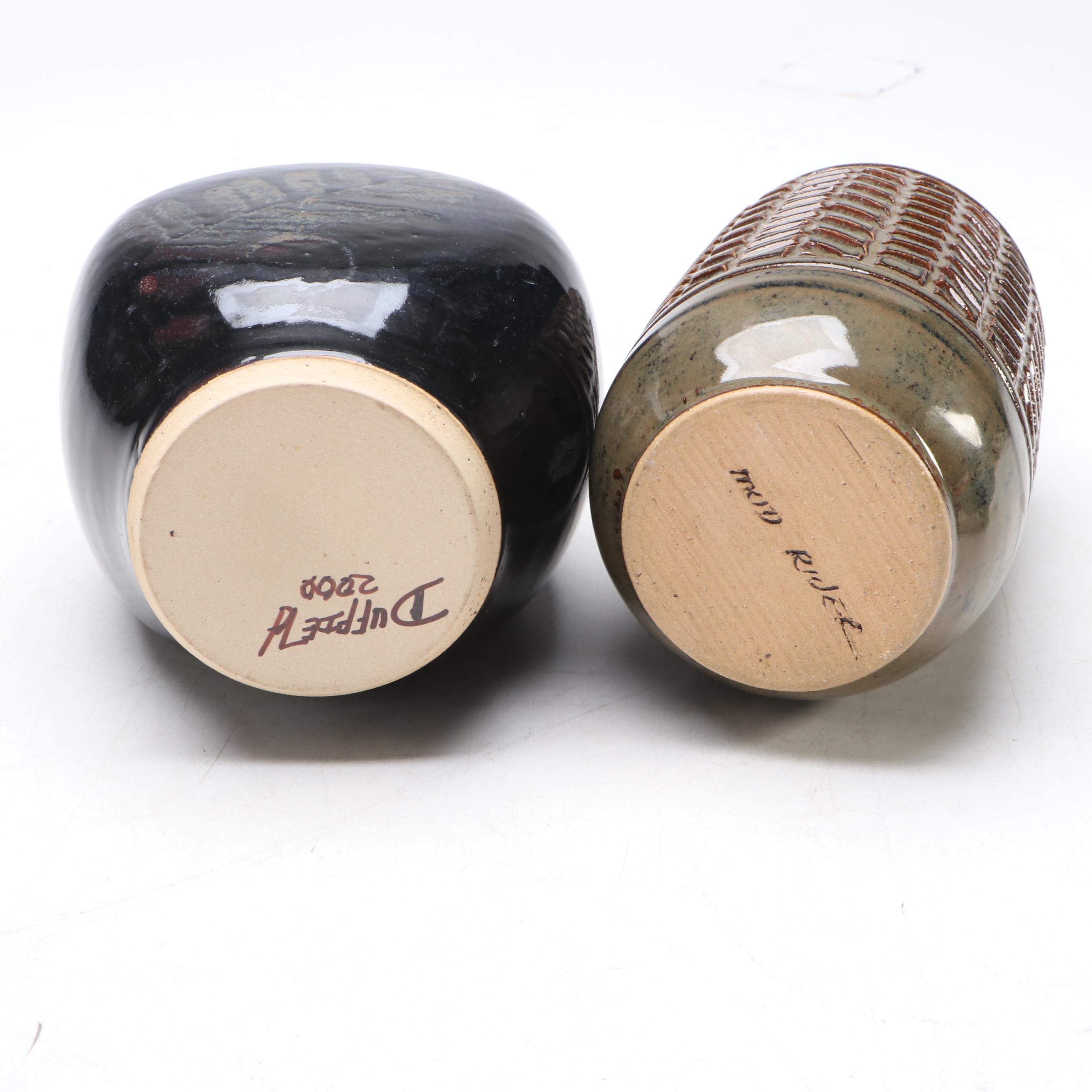 Mud River Pottery Vase and Other Artisan Ceramic Décor