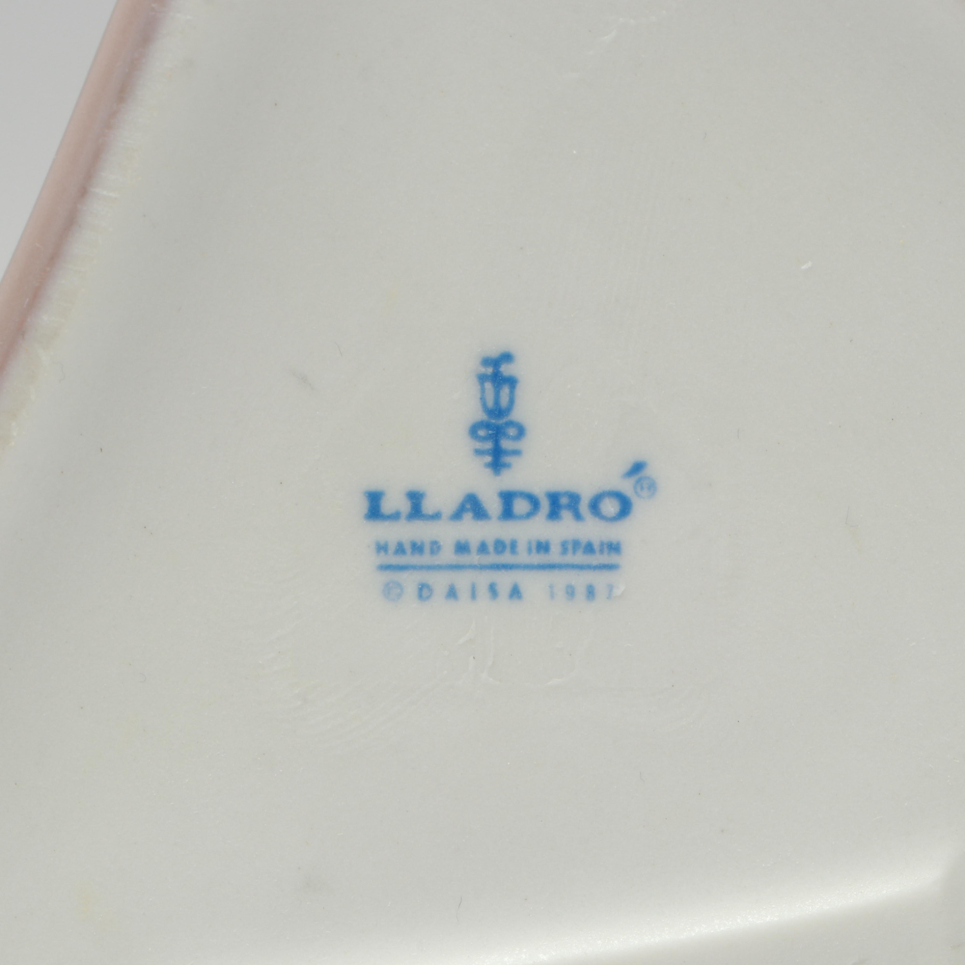 Lladró "Bedtime Story" Porcelain Figurine, 1987