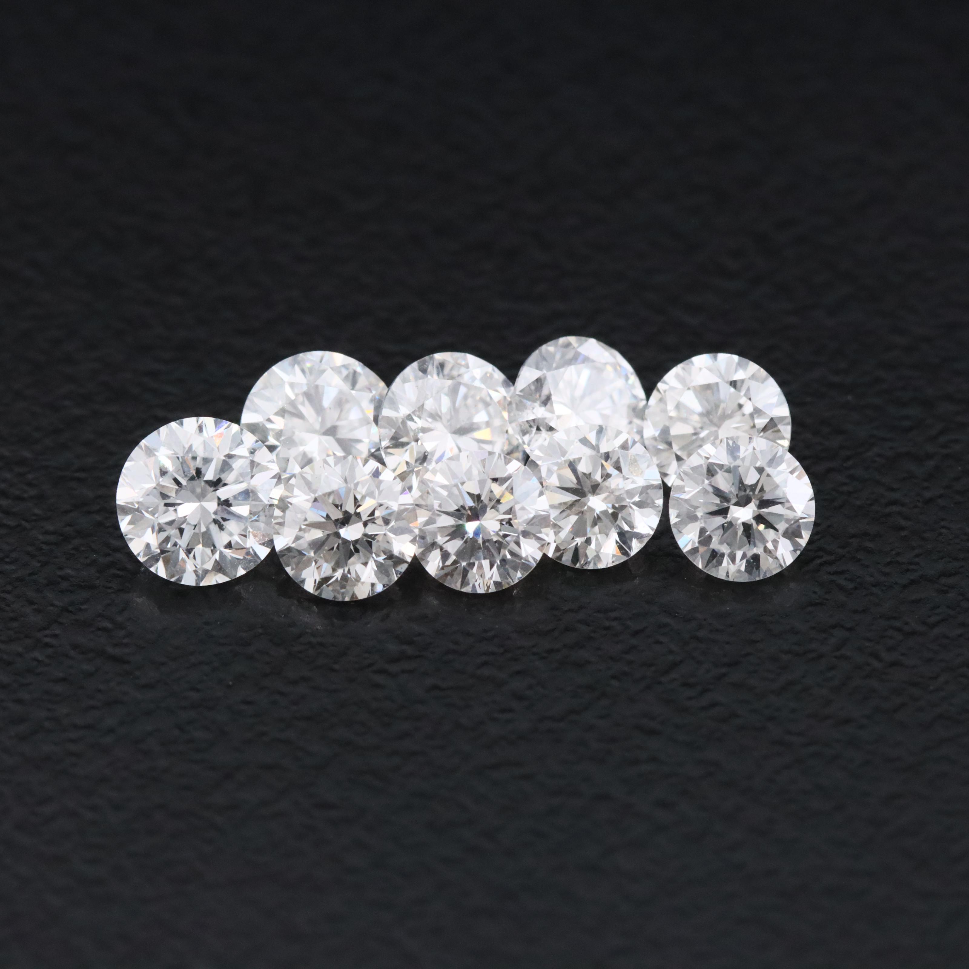 Loose 2.16 CTW Lab Grown Diamond Melee Lot