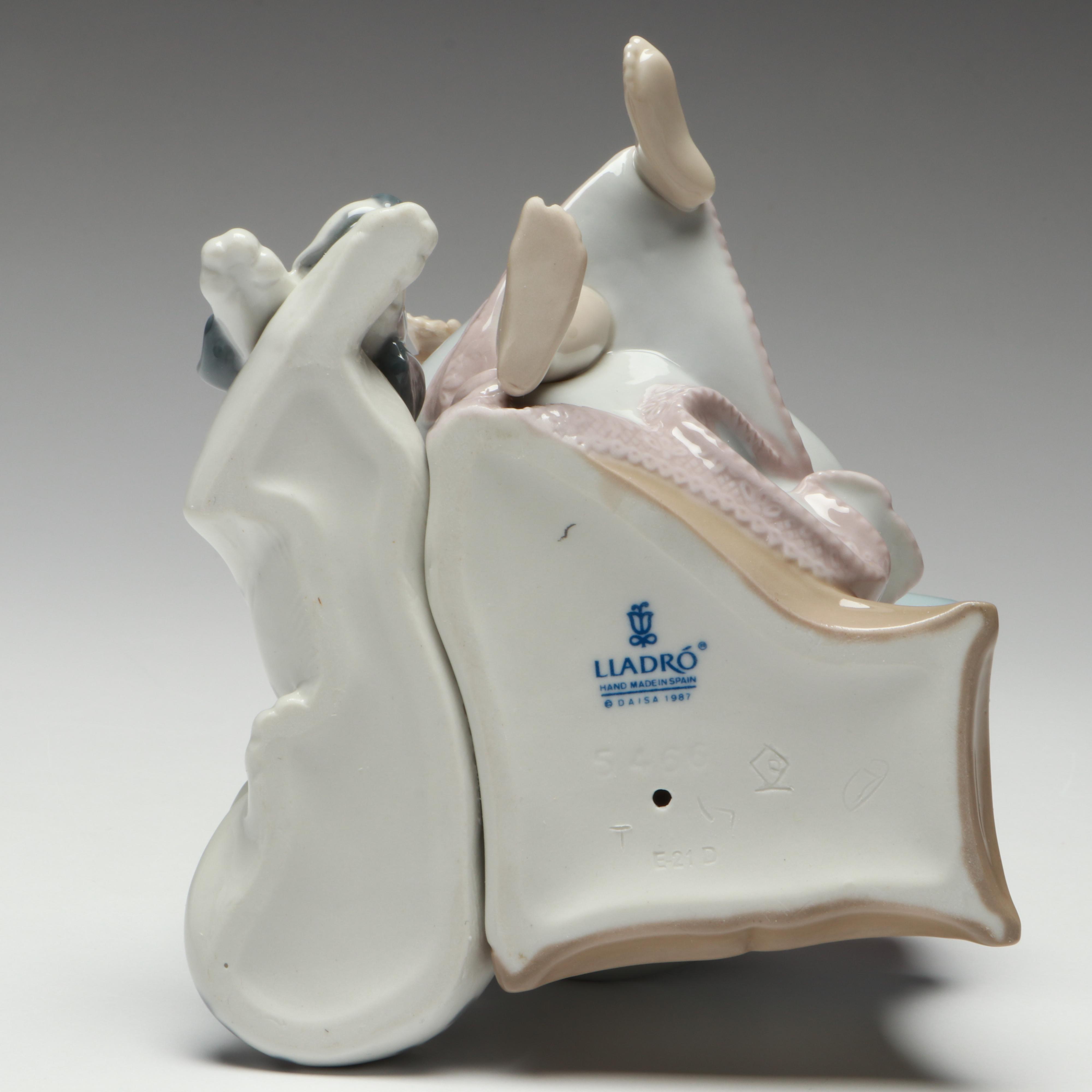Lladró "Chit Chat" Porcelain Figurine, 1987