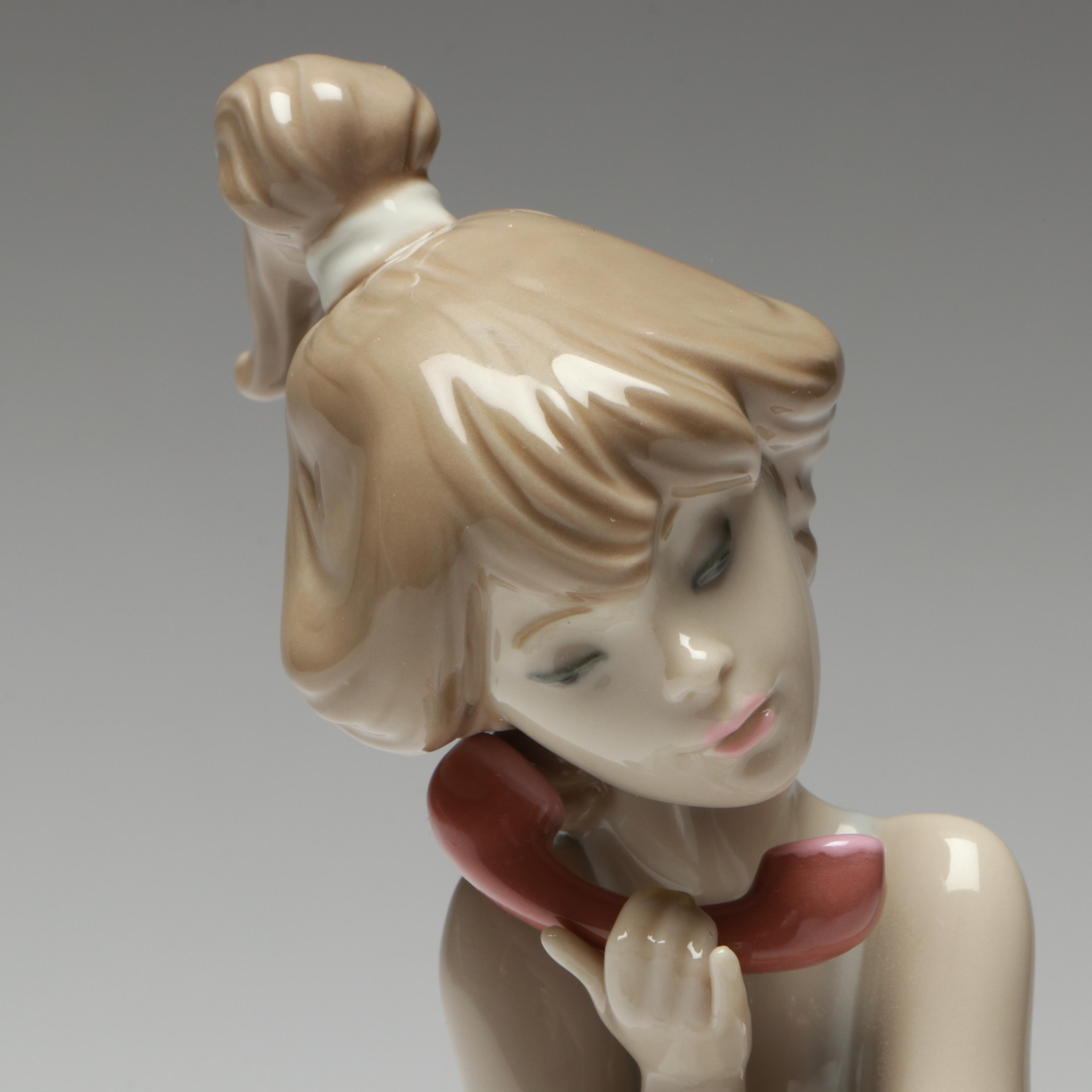 Lladró "Chit Chat" Porcelain Figurine, 1987