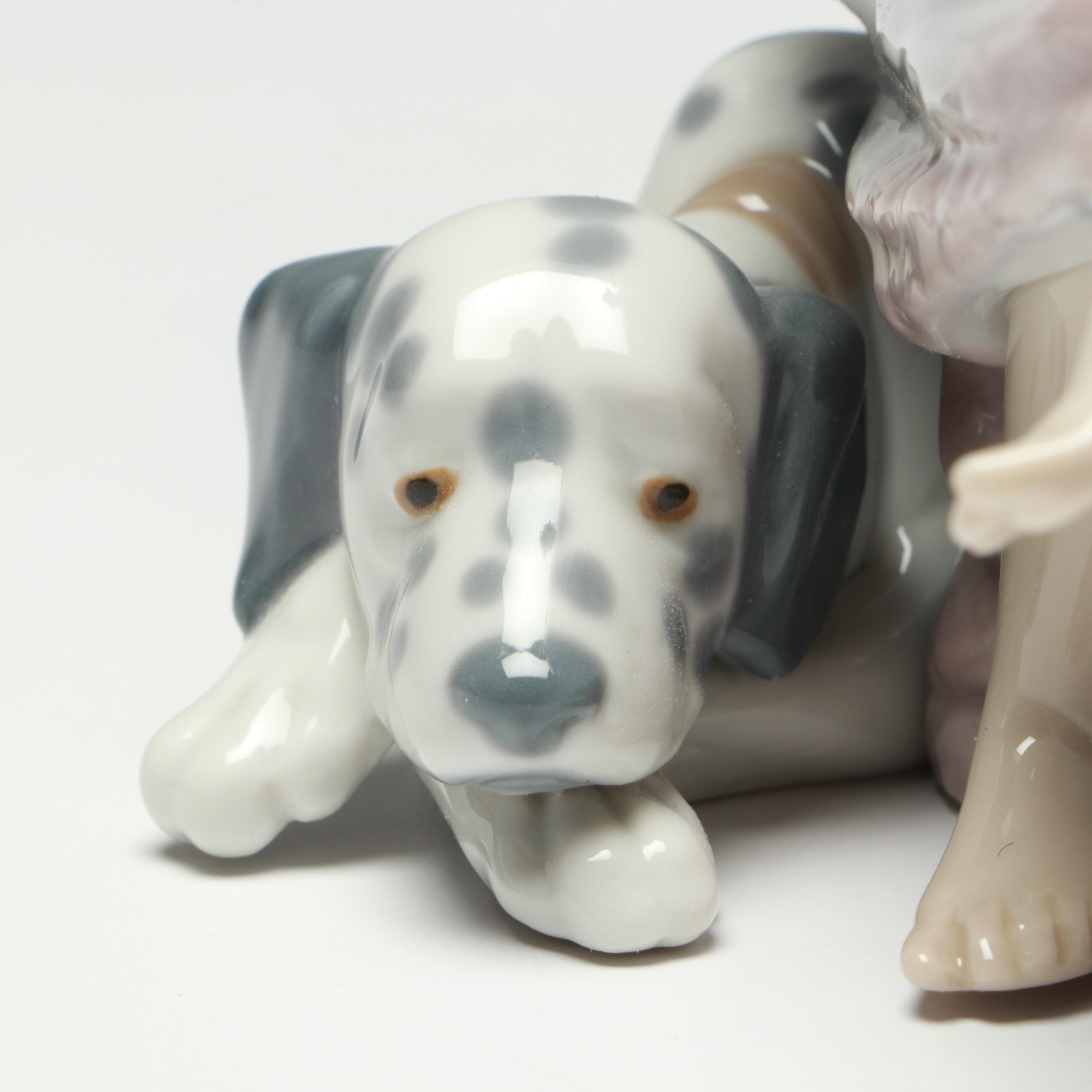 Lladró "Chit Chat" Porcelain Figurine, 1987