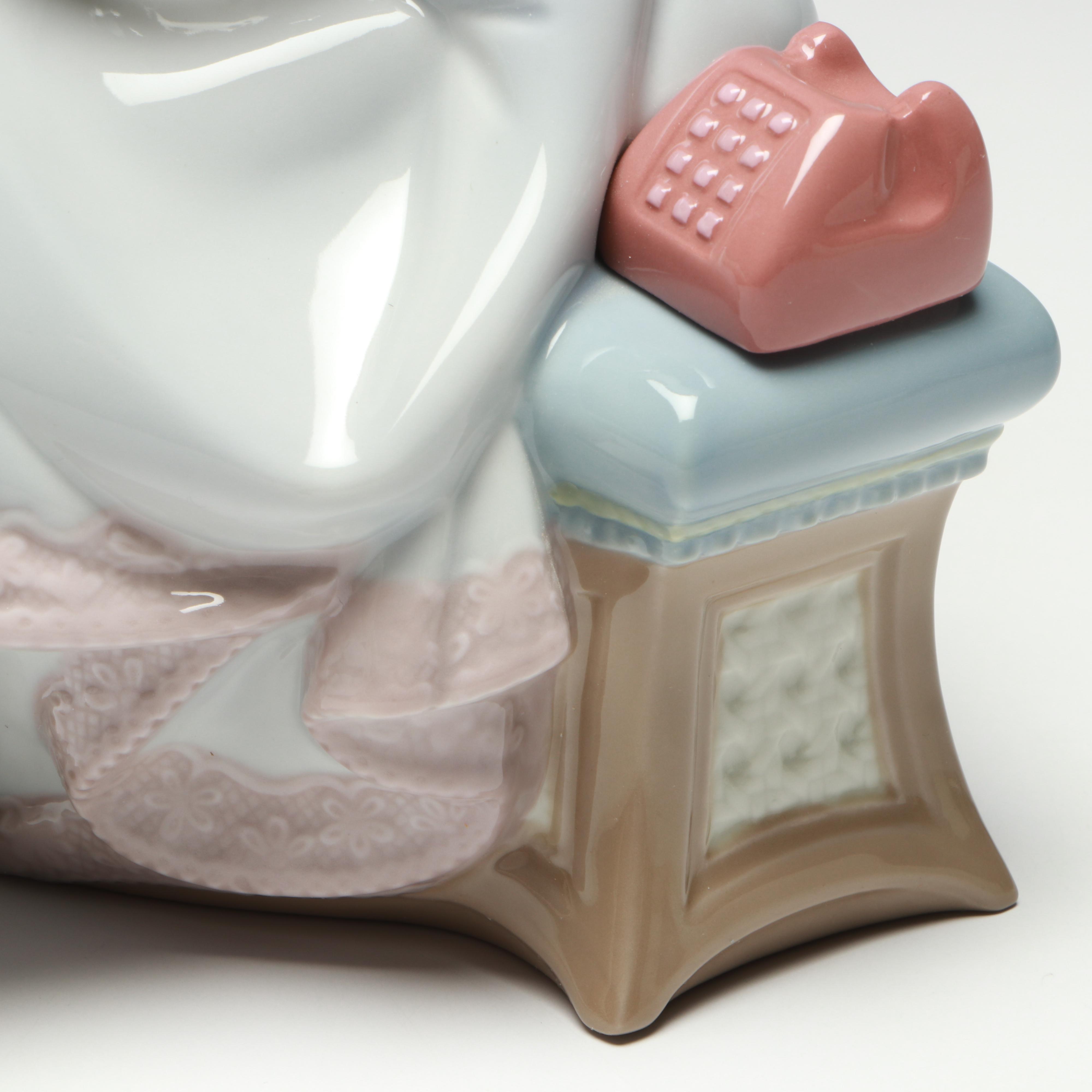 Lladró "Chit Chat" Porcelain Figurine, 1987