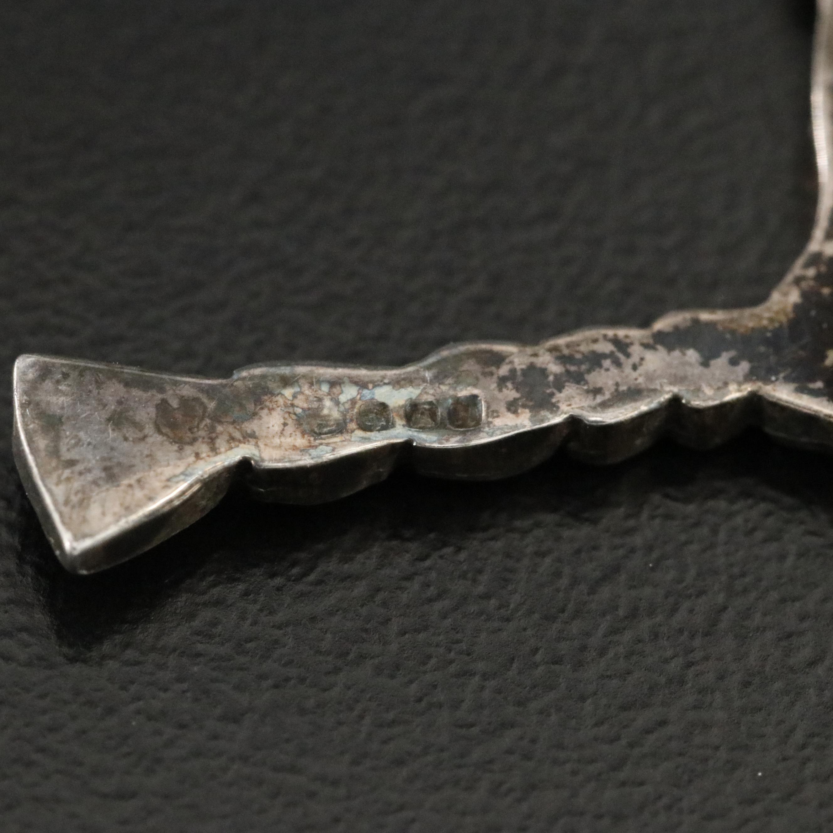 Vintage British Sterling Celtic Sword Brooch