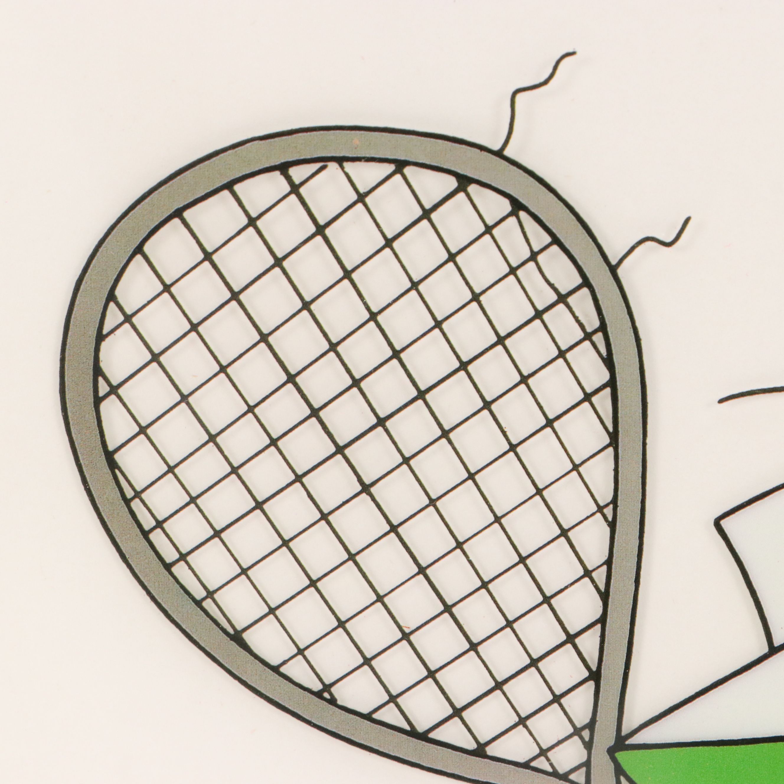 Warner Bros. Tweety Bird Sericel "Anyone for Tennis?," 1992