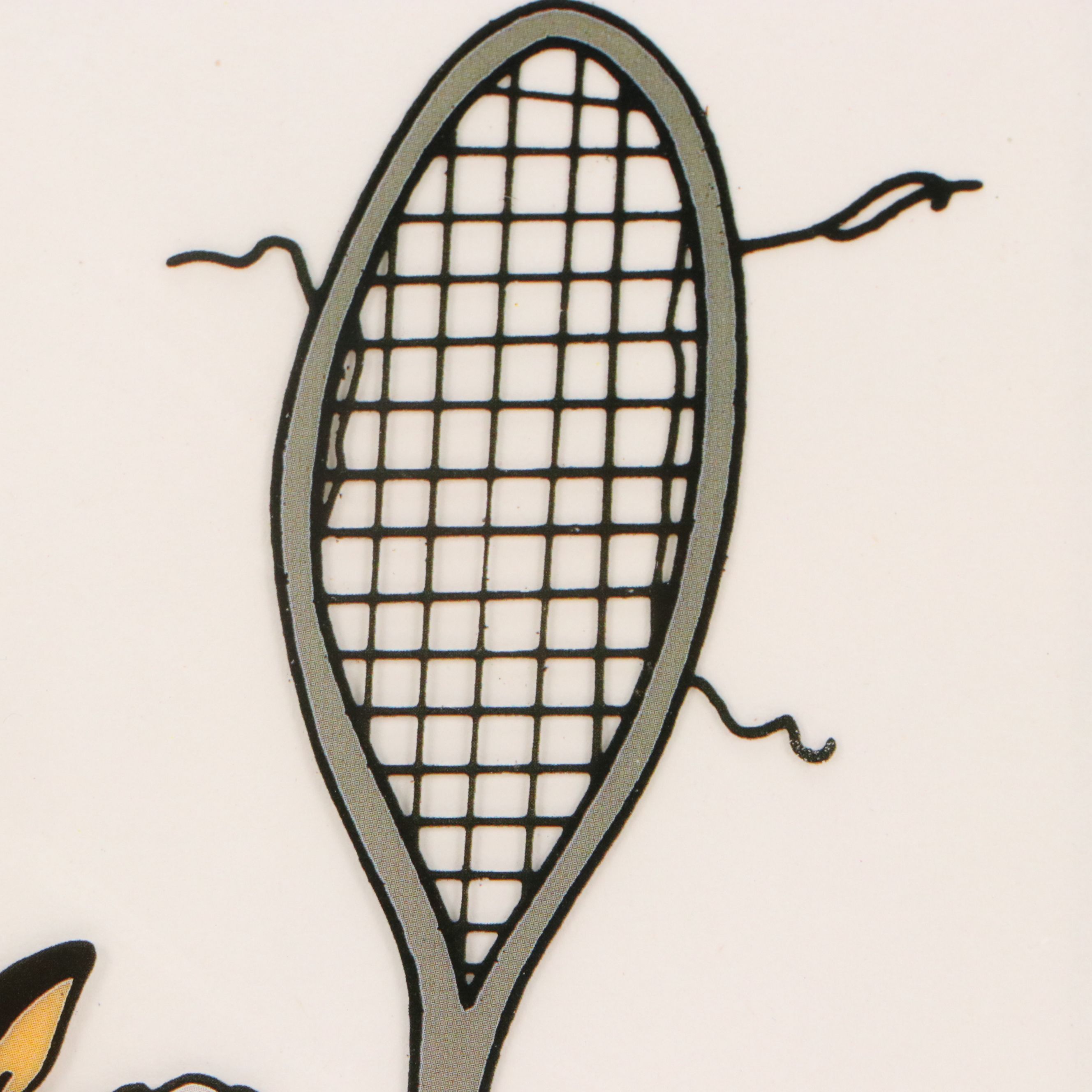 Warner Bros. Tweety Bird Sericel "Anyone for Tennis?," 1992