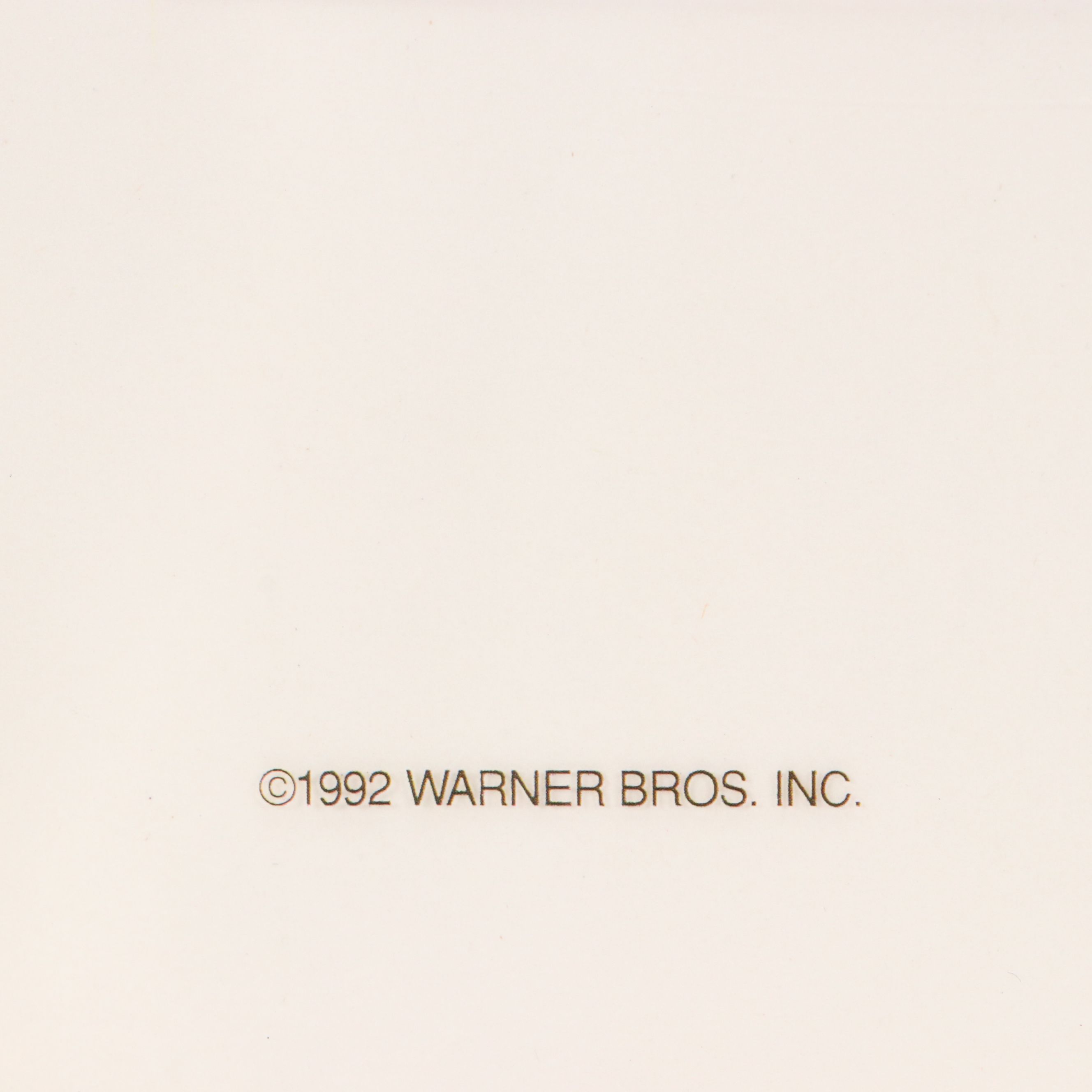 Warner Bros. Tweety Bird Sericel "Anyone for Tennis?," 1992