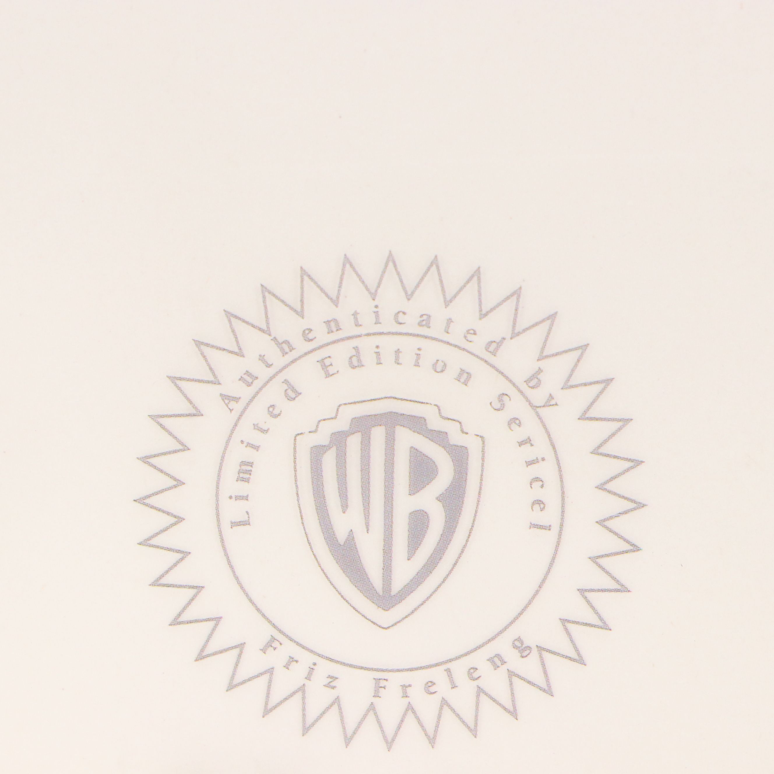 Warner Bros. Tweety Bird Sericel "Anyone for Tennis?," 1992