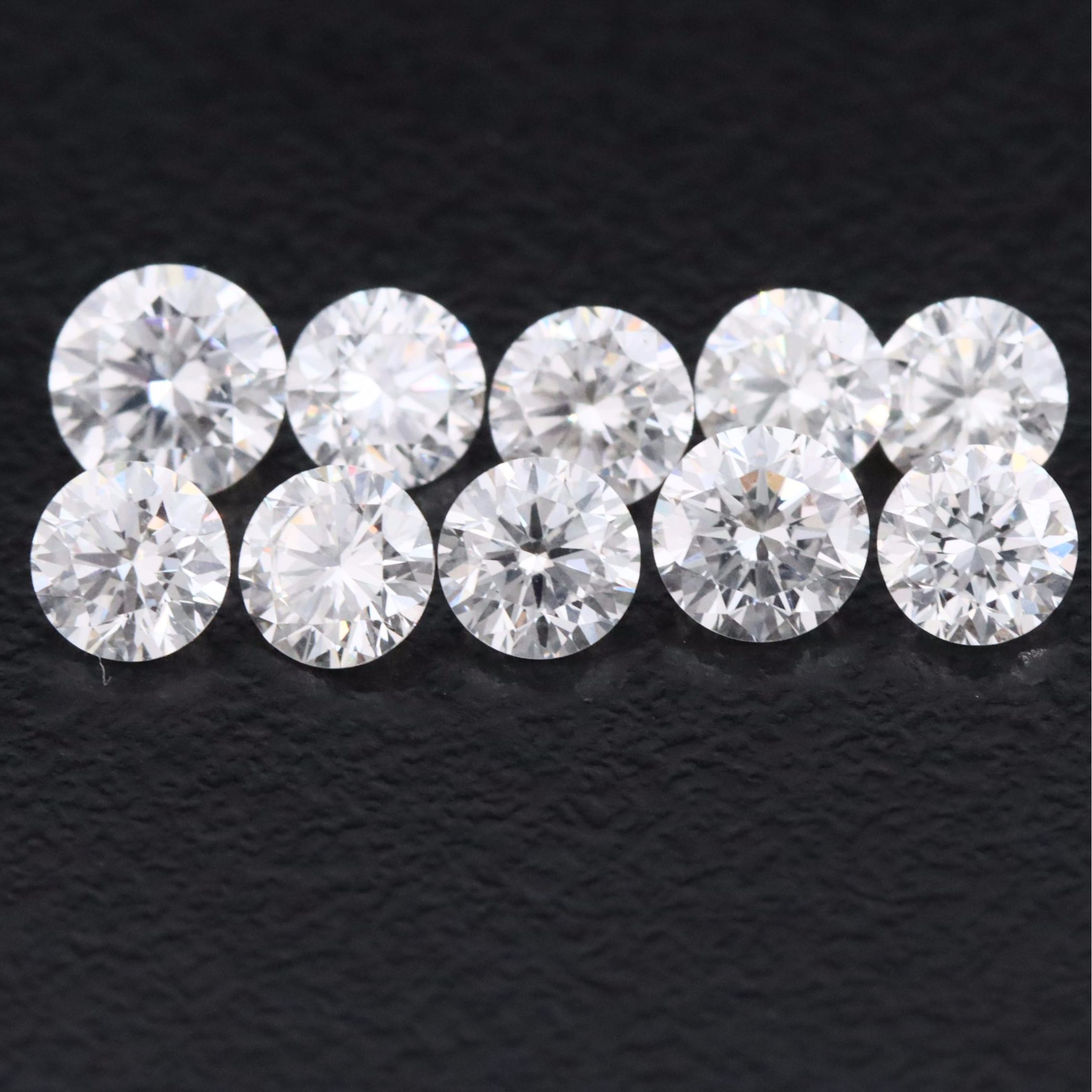 Loose 2.06 CTW Lab Grown Diamond Melee Lot