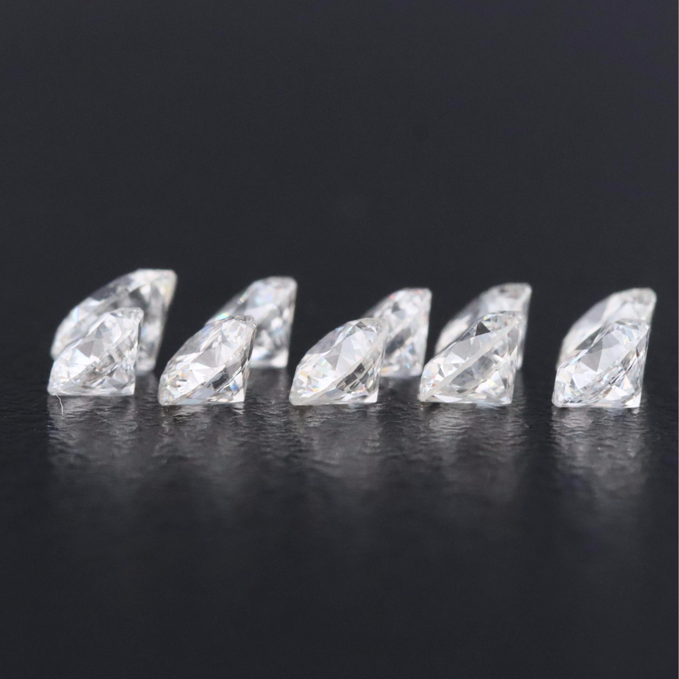 Loose 2.06 CTW Lab Grown Diamond Melee Lot