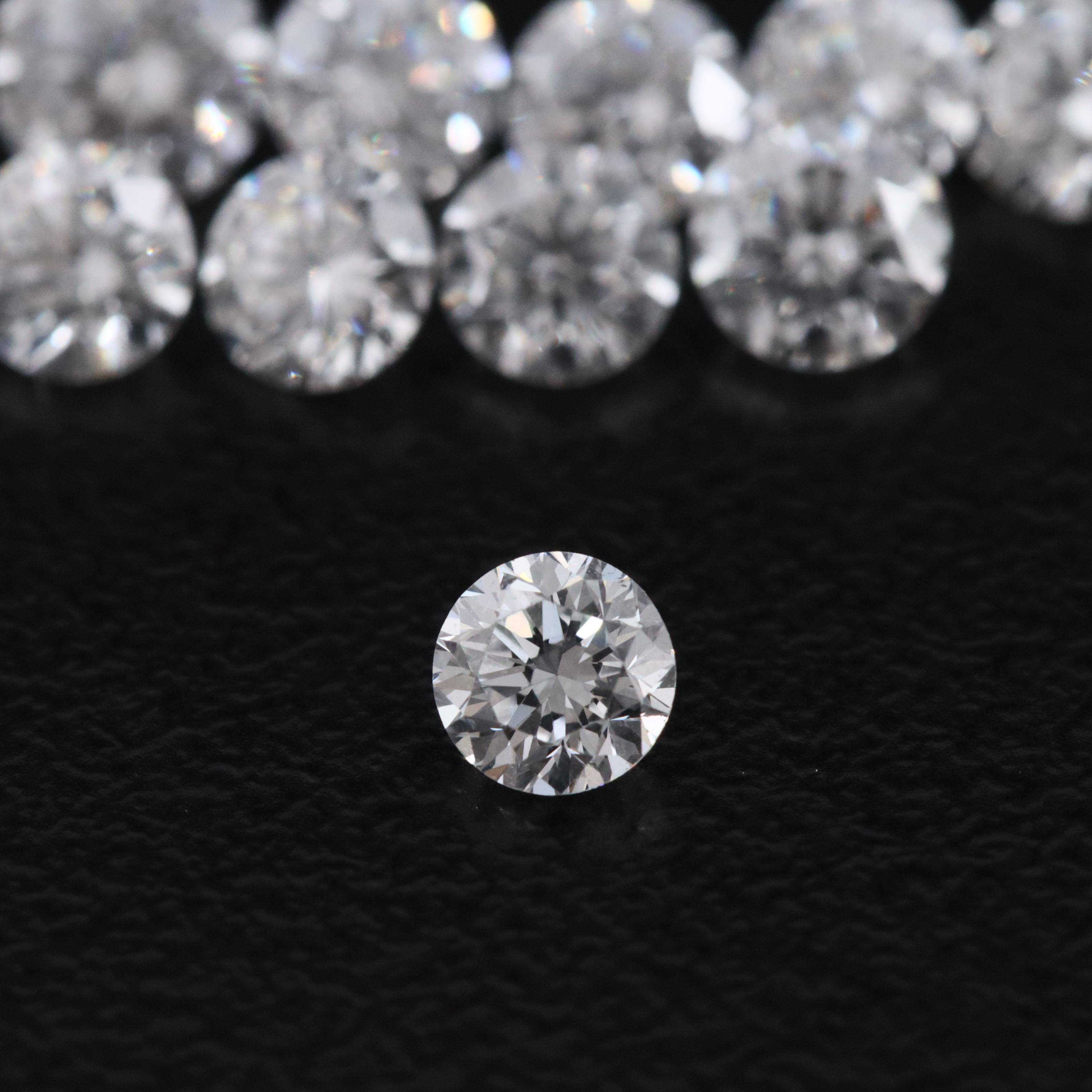 Loose 2.06 CTW Lab Grown Diamond Melee Lot