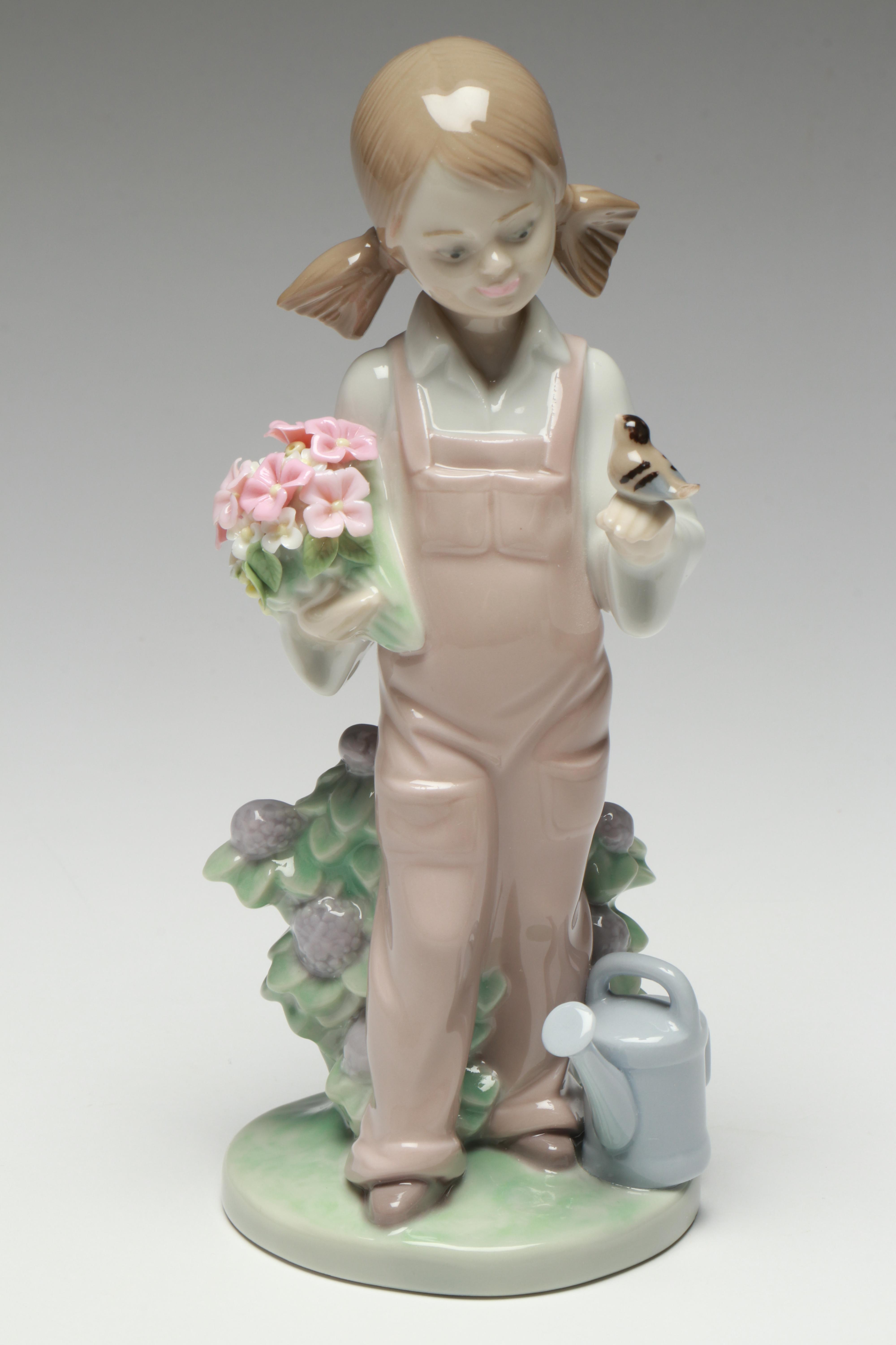 Lladró "Spring" Porcelain Figurine, 1983