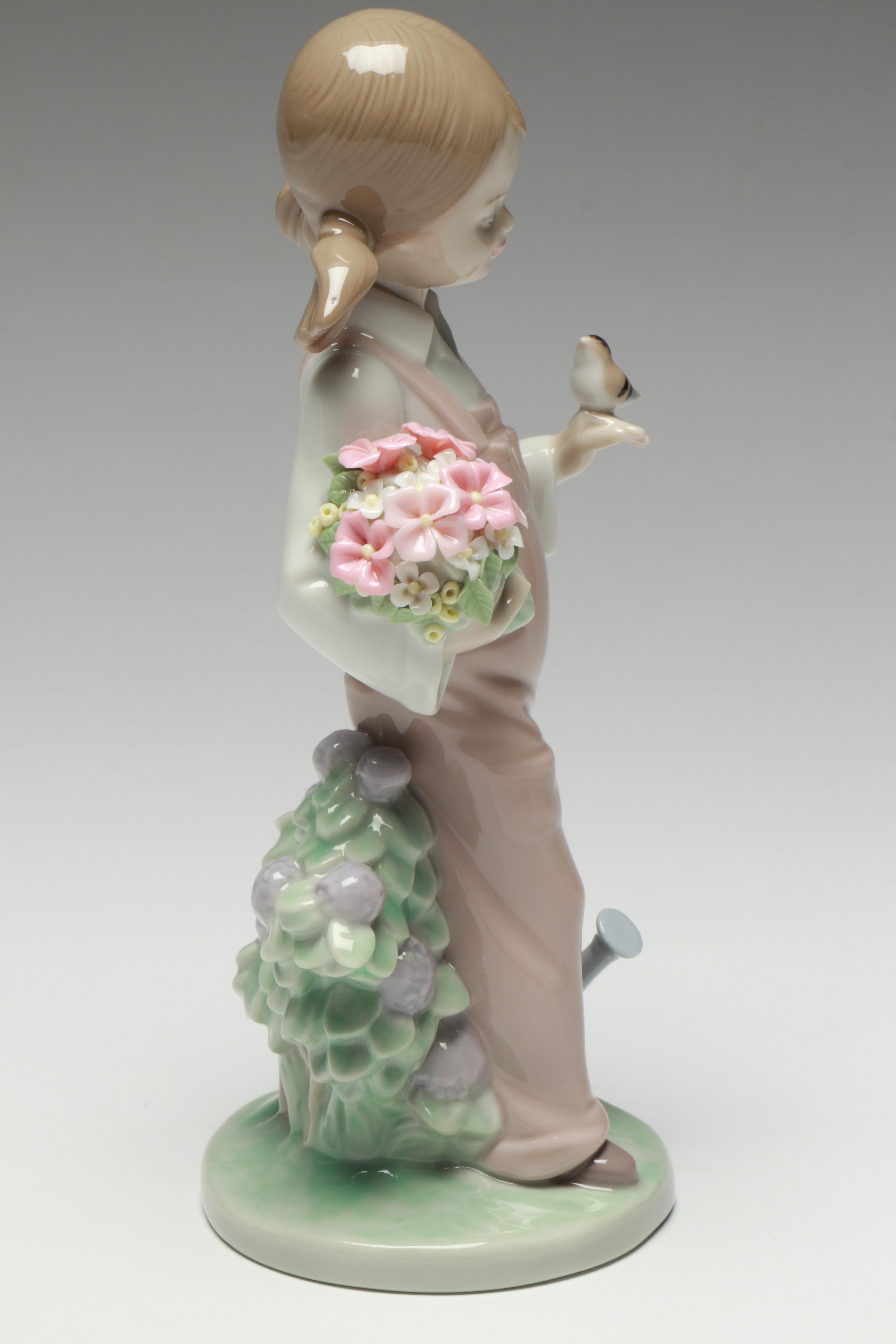 Lladró "Spring" Porcelain Figurine, 1983