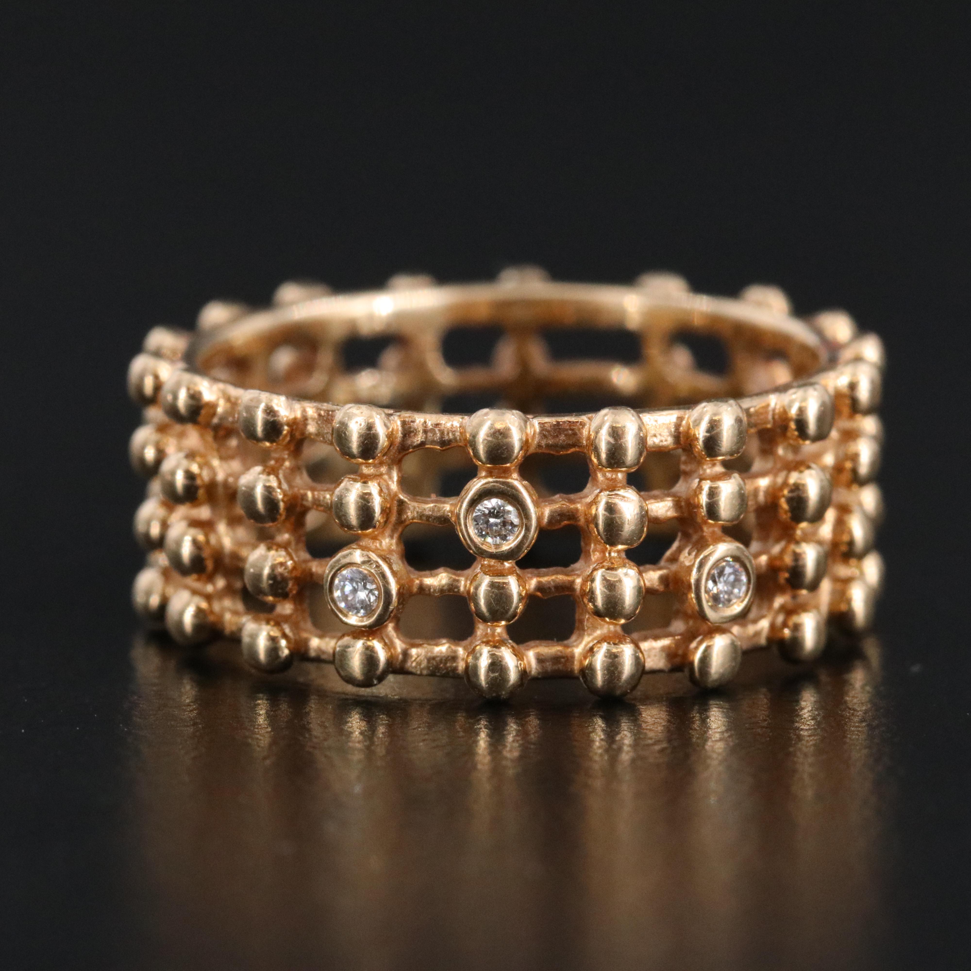 14K 0.04 CTW Diamond Ring