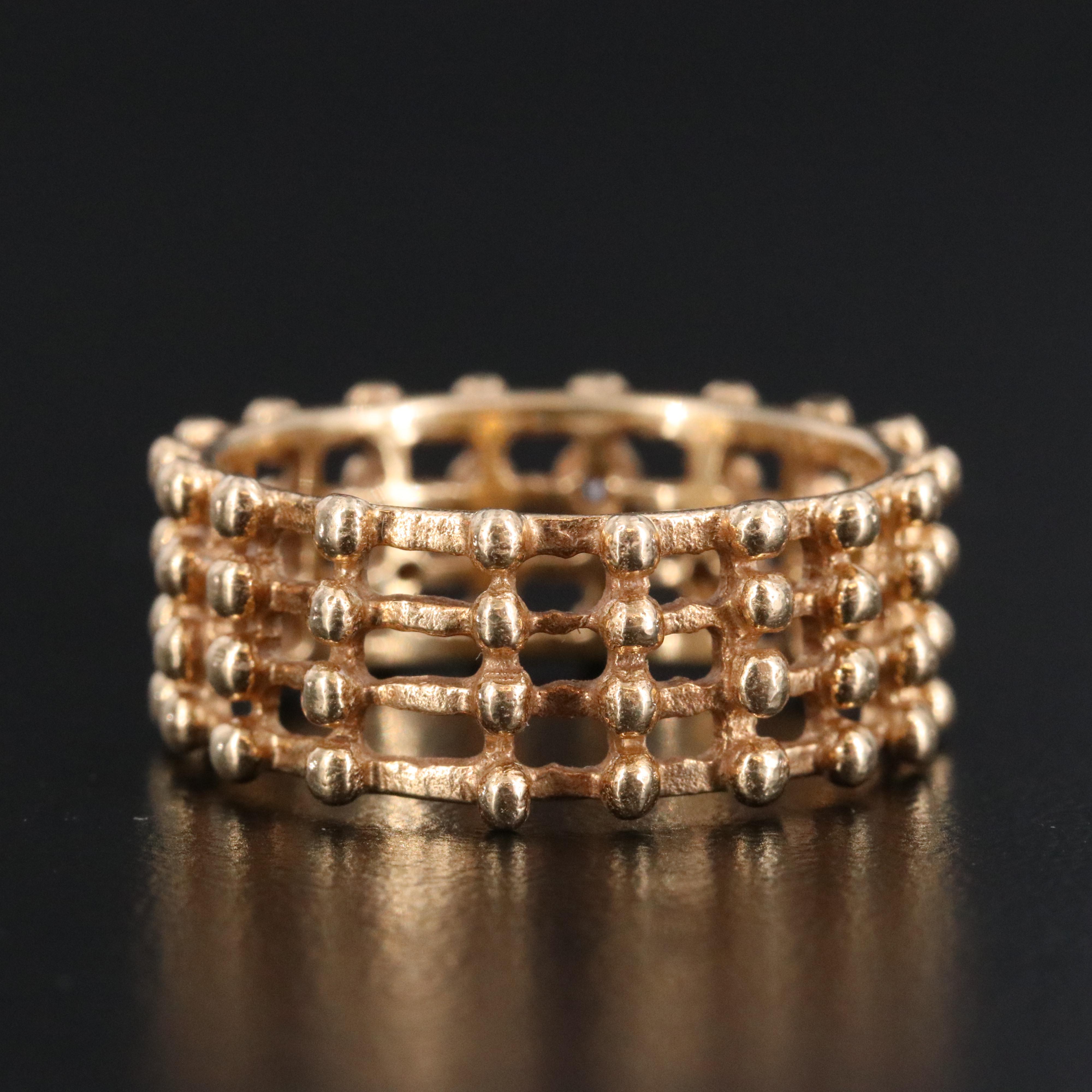 14K 0.04 CTW Diamond Ring