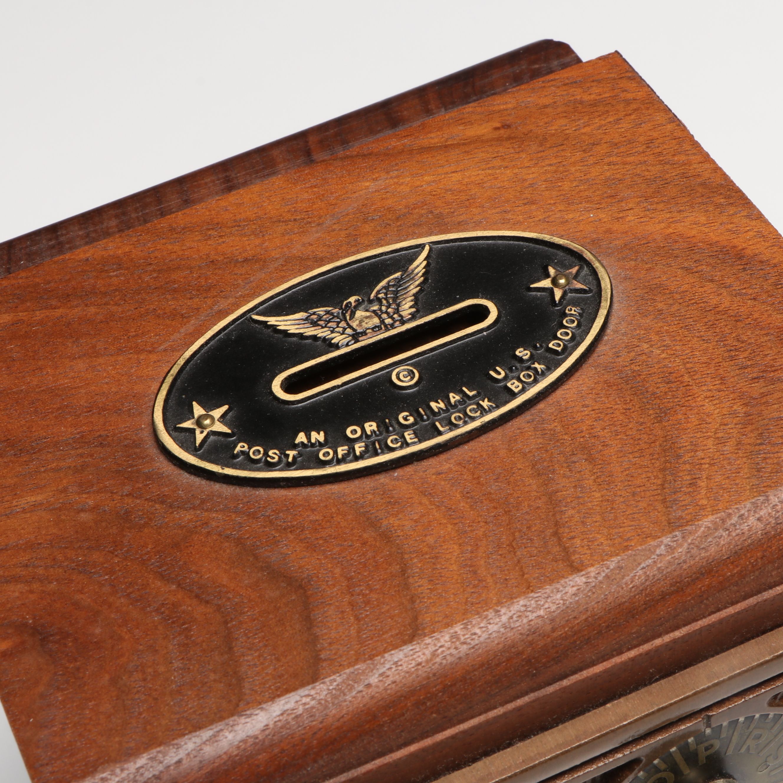 Mergard's Bowling Trophy, Post Office Lock Box Door and Other Containers